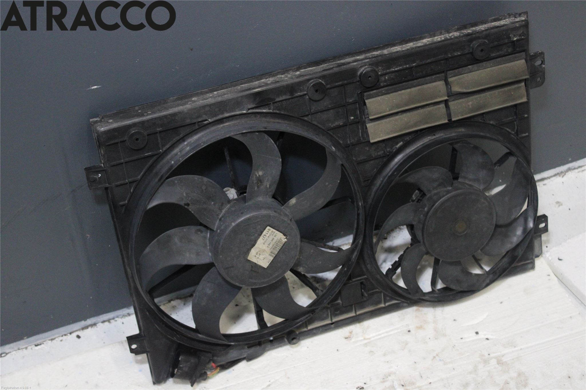 Volkswagen VW CADDY 11-15 Kjølevifte-Radiator Hus-Kåpe