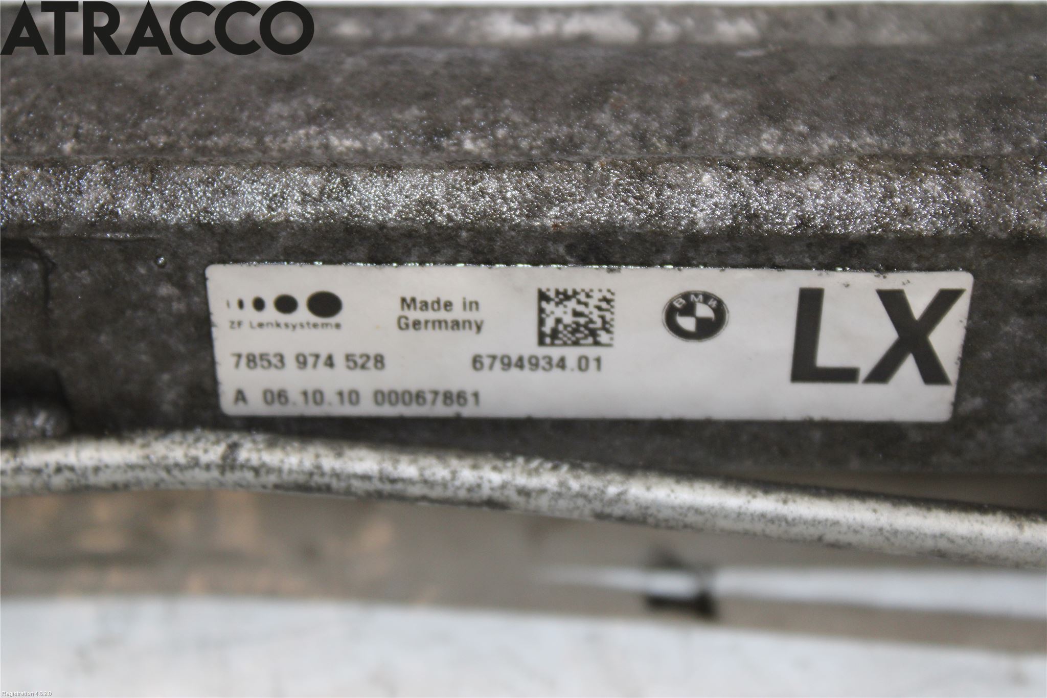 BMW 3 E90/91 SED/TOU 05-12 Servo Snekke - Tannstang