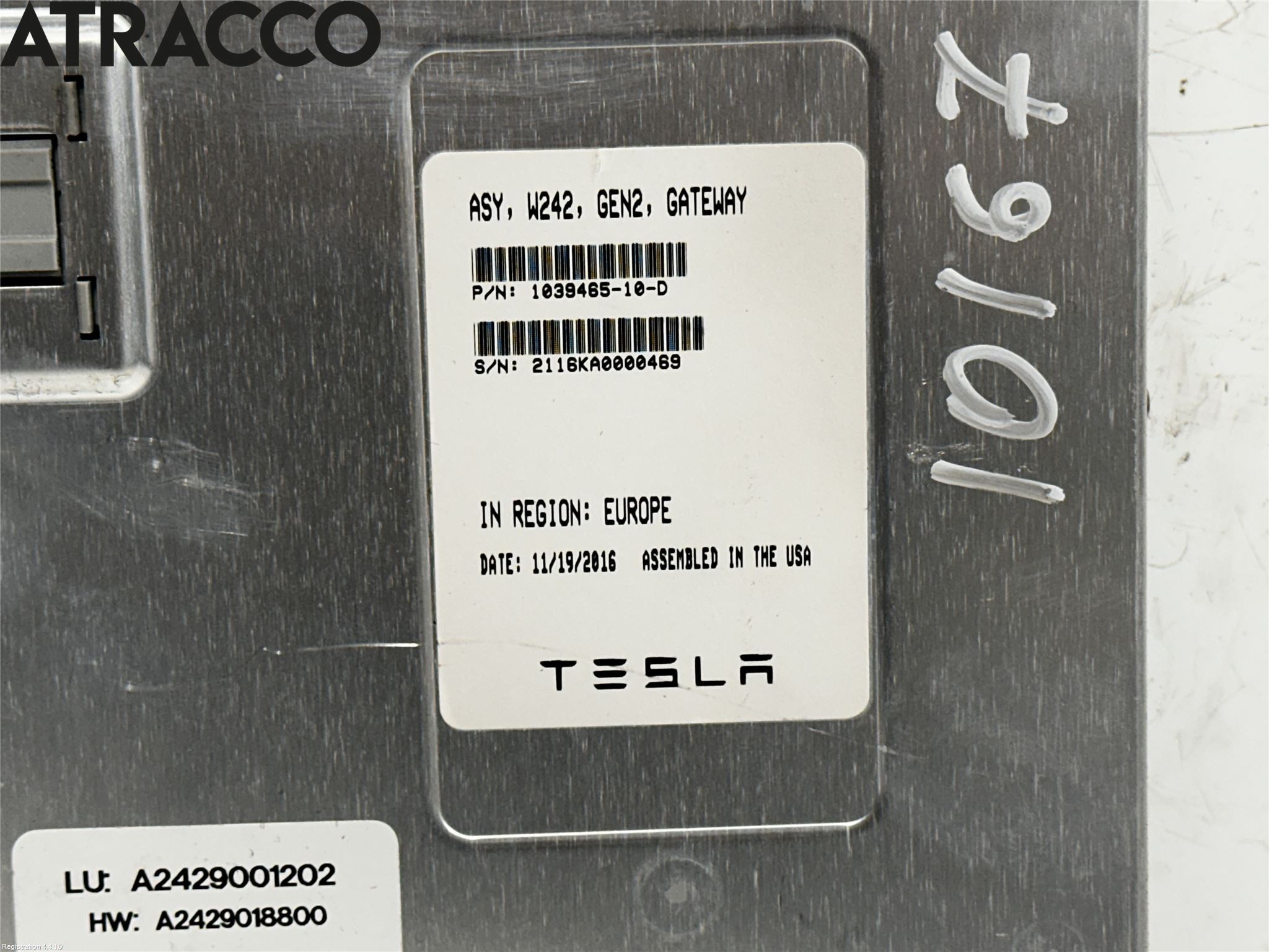 Mercedes-Benz MB B-KLASS (W246/W242) 12-19 Styreenhet Øvrig