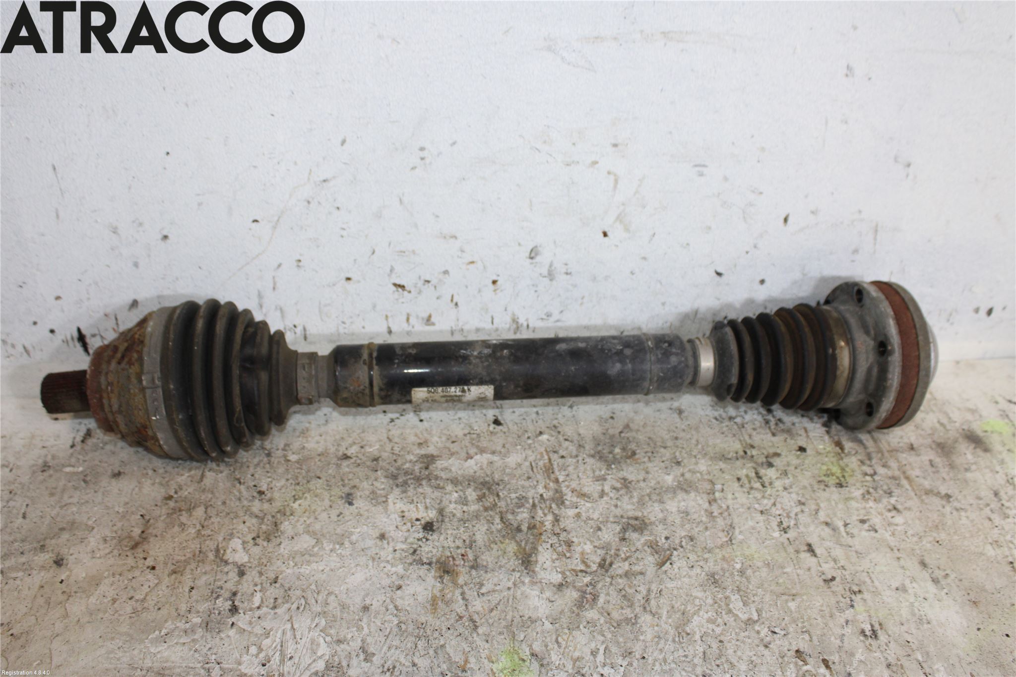 Volkswagen VW GOLF VI 09-13 Drivaksel Foran Kompl Høyre