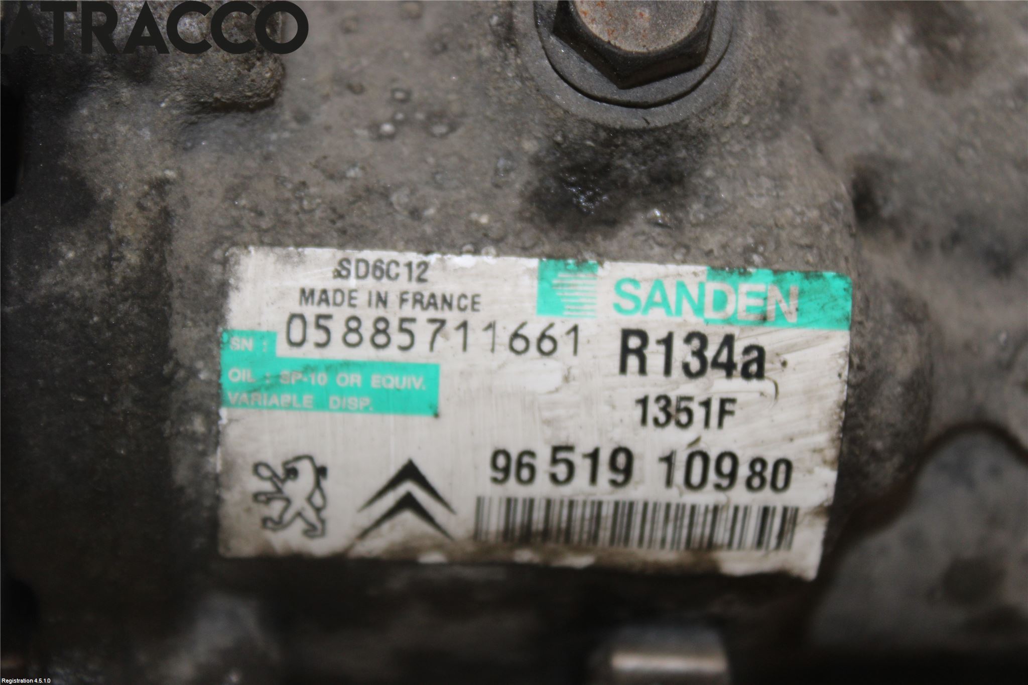 Citroen C4 I   05-10 Varme Ac Kompressor