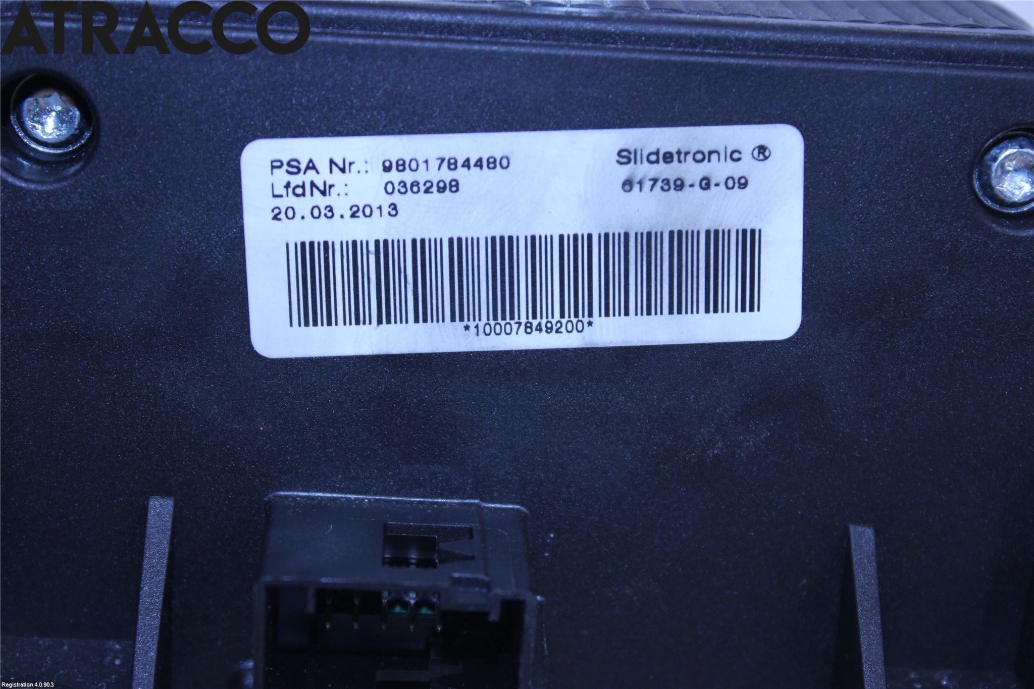 Citroen DS5 Girkasse Skift Enhet