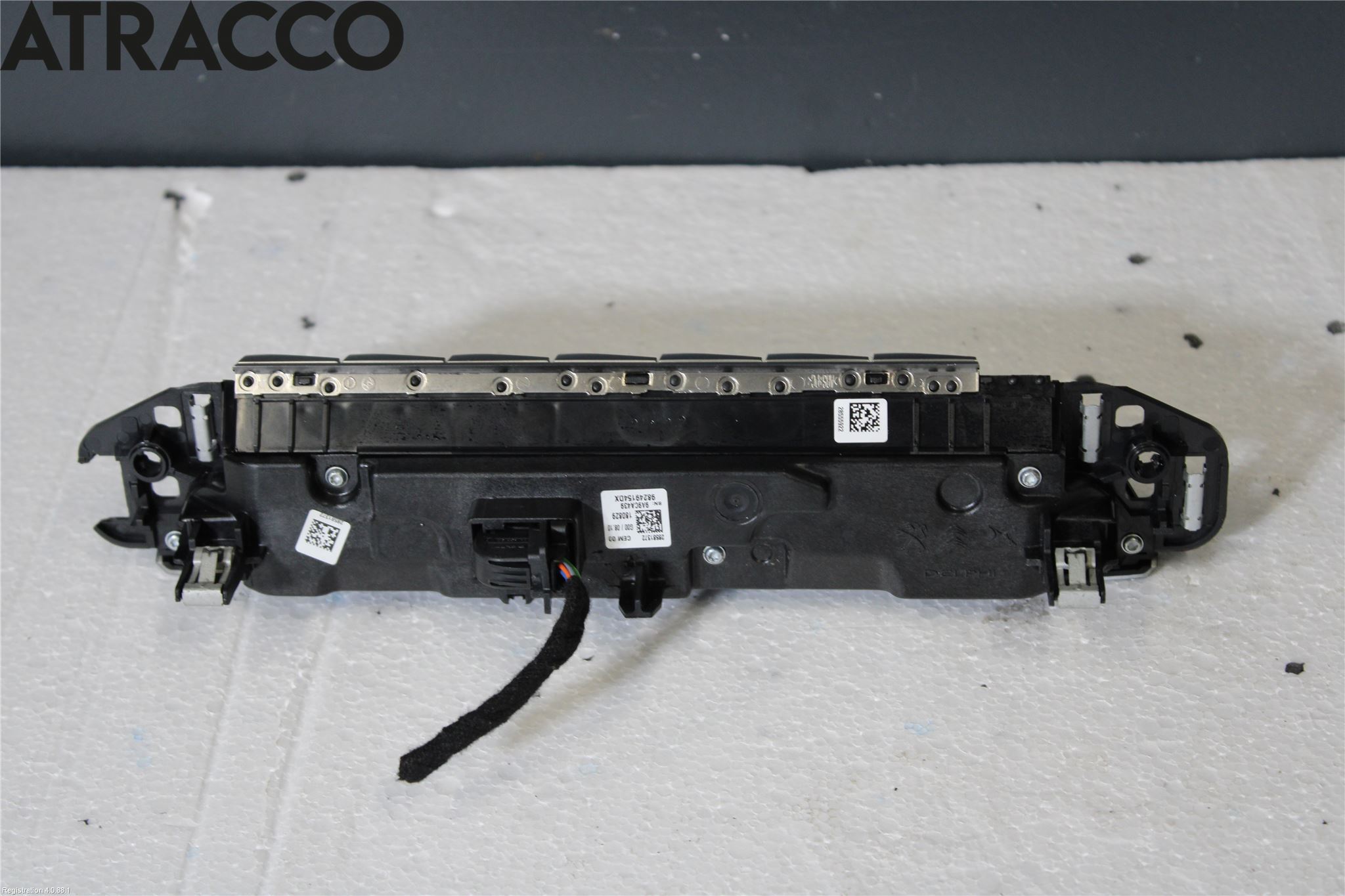 Peugeot 3008 17-24 Varme Ac Betjening-Display