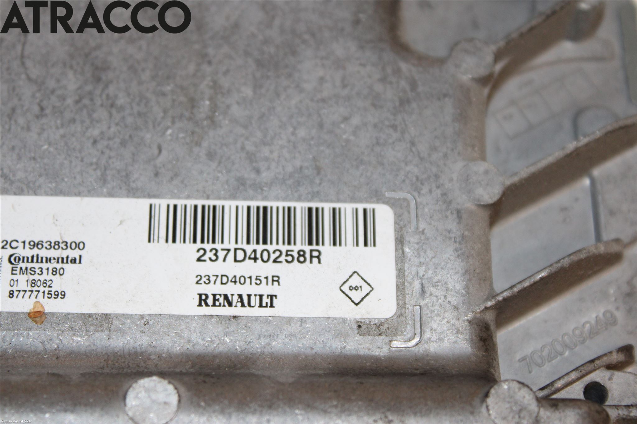 Renault KANGOO/E-TECH 21- Styreenhet Innsprøytning