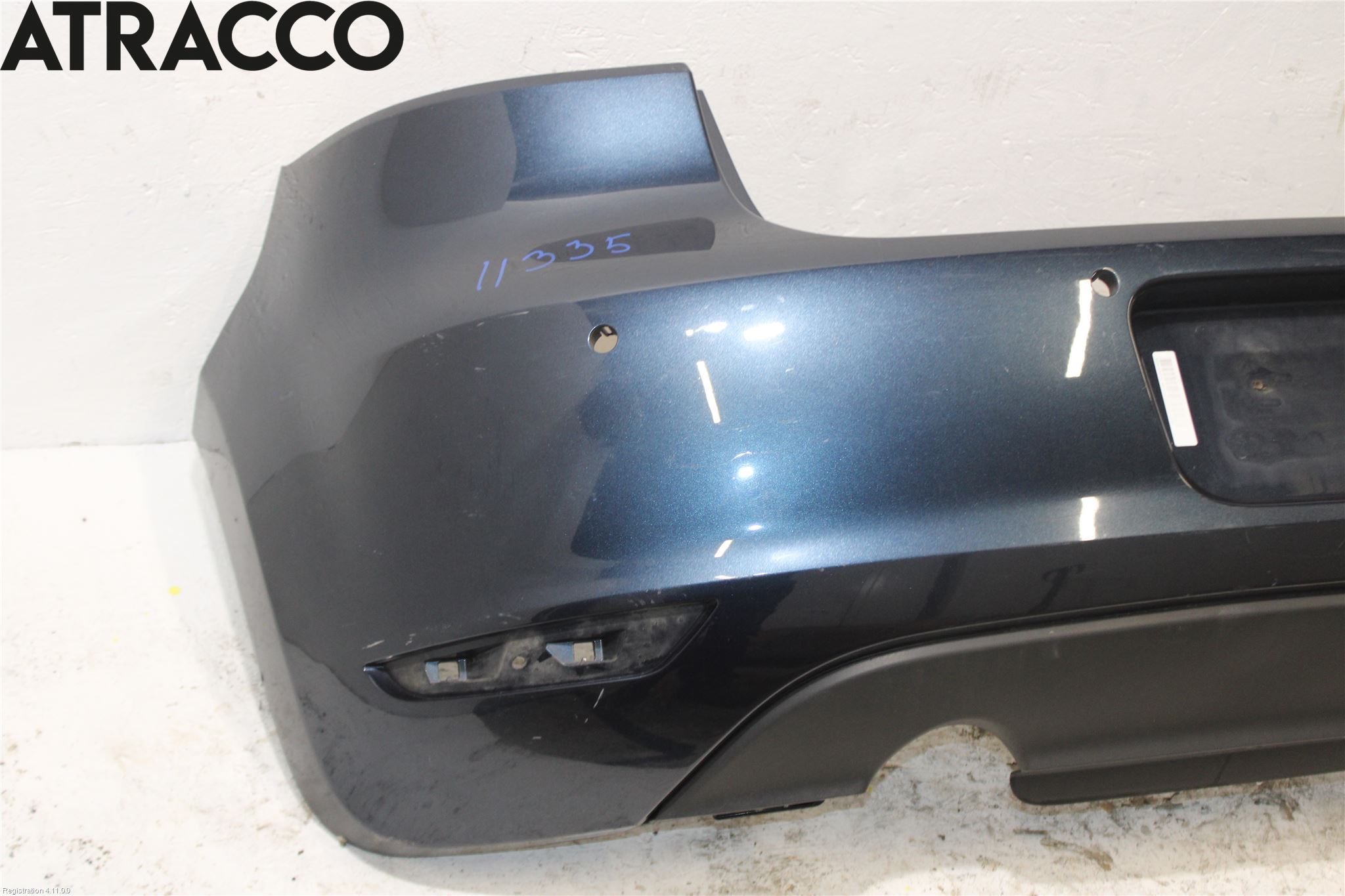 Volkswagen VW GOLF VI 09-13 Støtfanger Bak