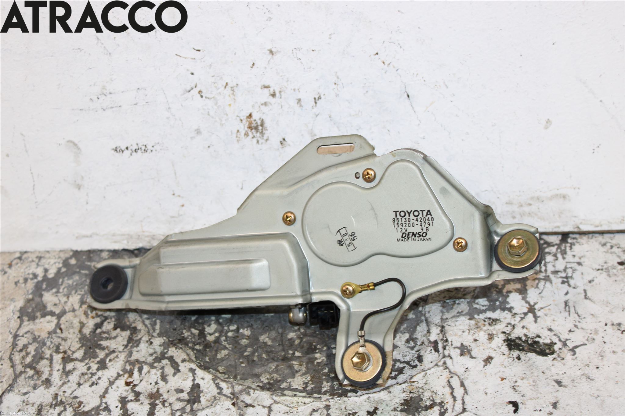 Toyota RAV 4 00-06 Viskermotor Bakluke