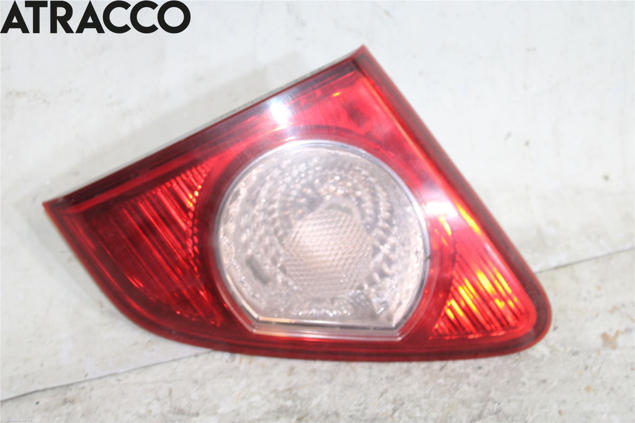 Toyota COROLLA 08-12 Baklykt Høyre  På Luke(Indre)