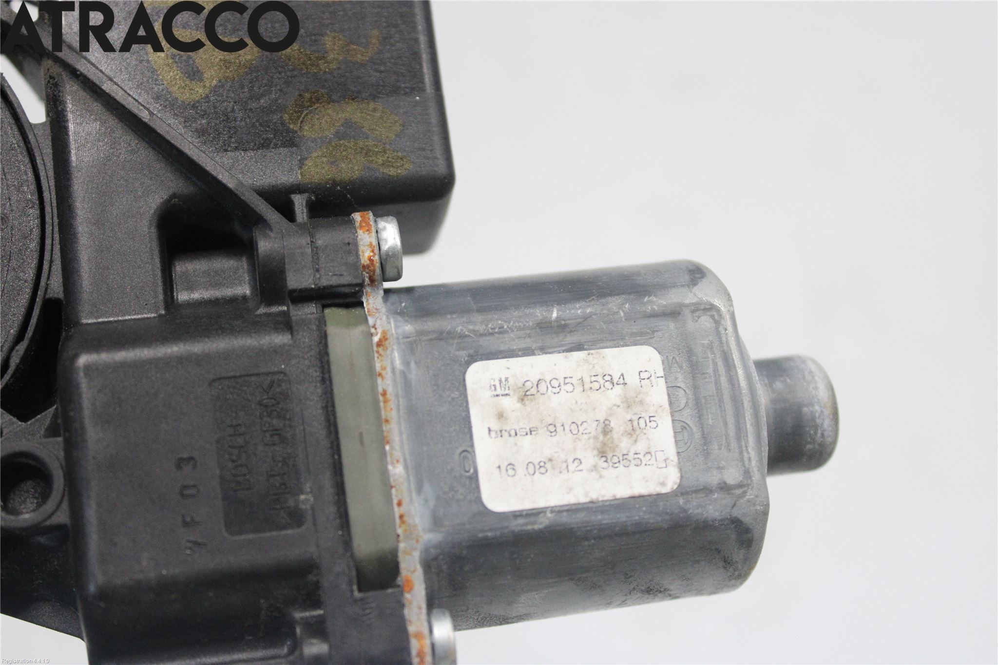 Opel ASTRA J 10-15 Vindusheismotor