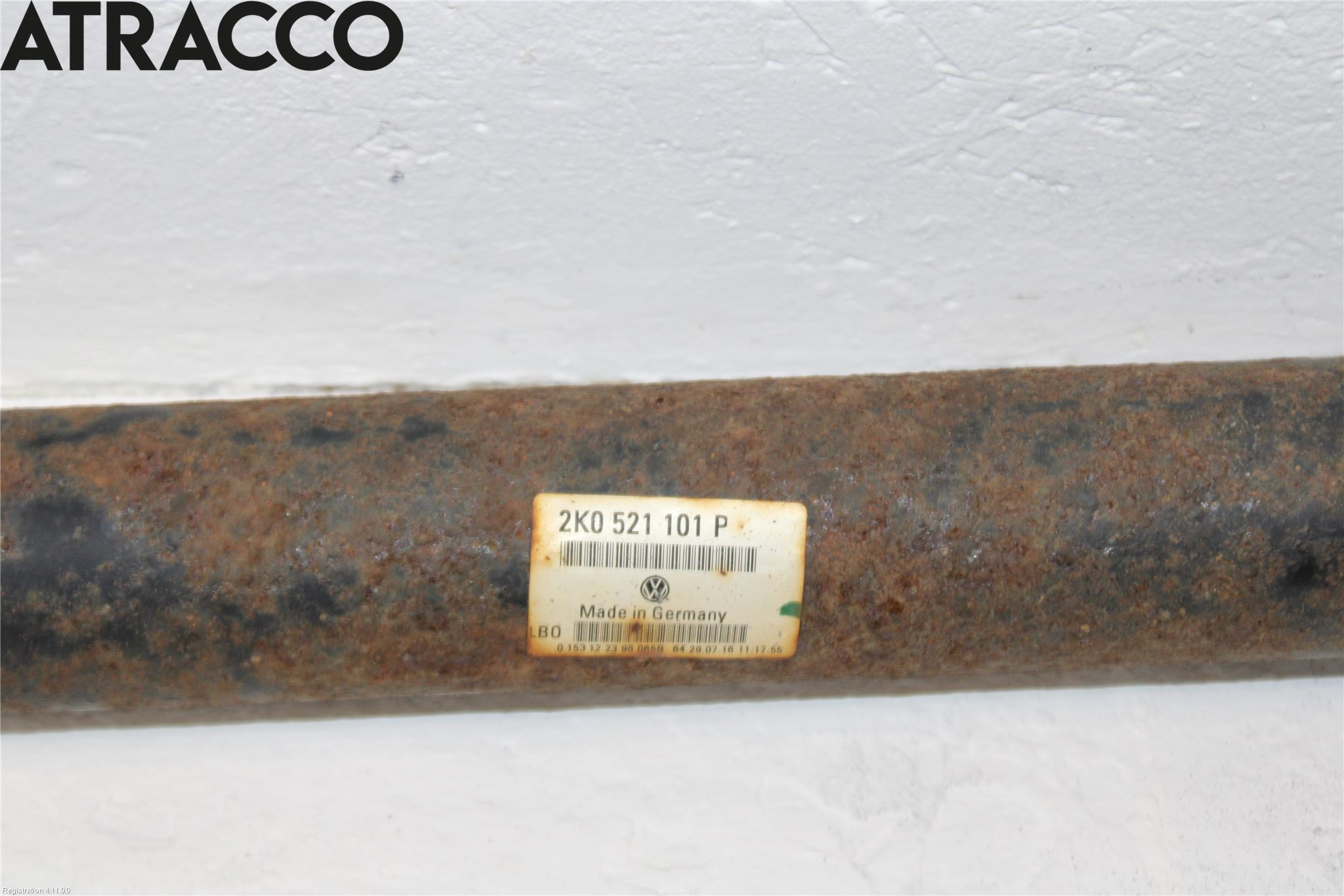 Volkswagen VW CADDY 16-20 Mellomaksel Kompl