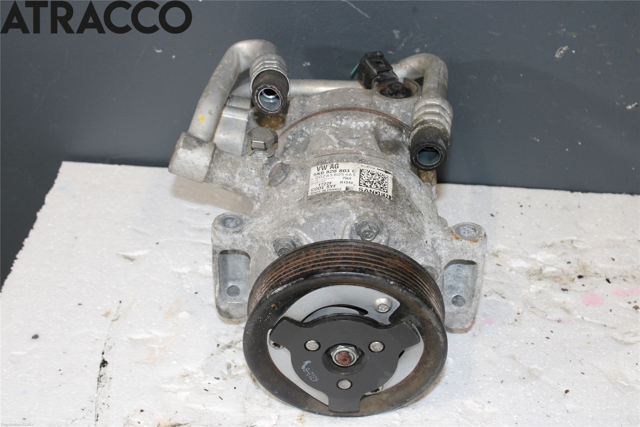 Audi A1/S1 11-18 Varme Ac Kompressor