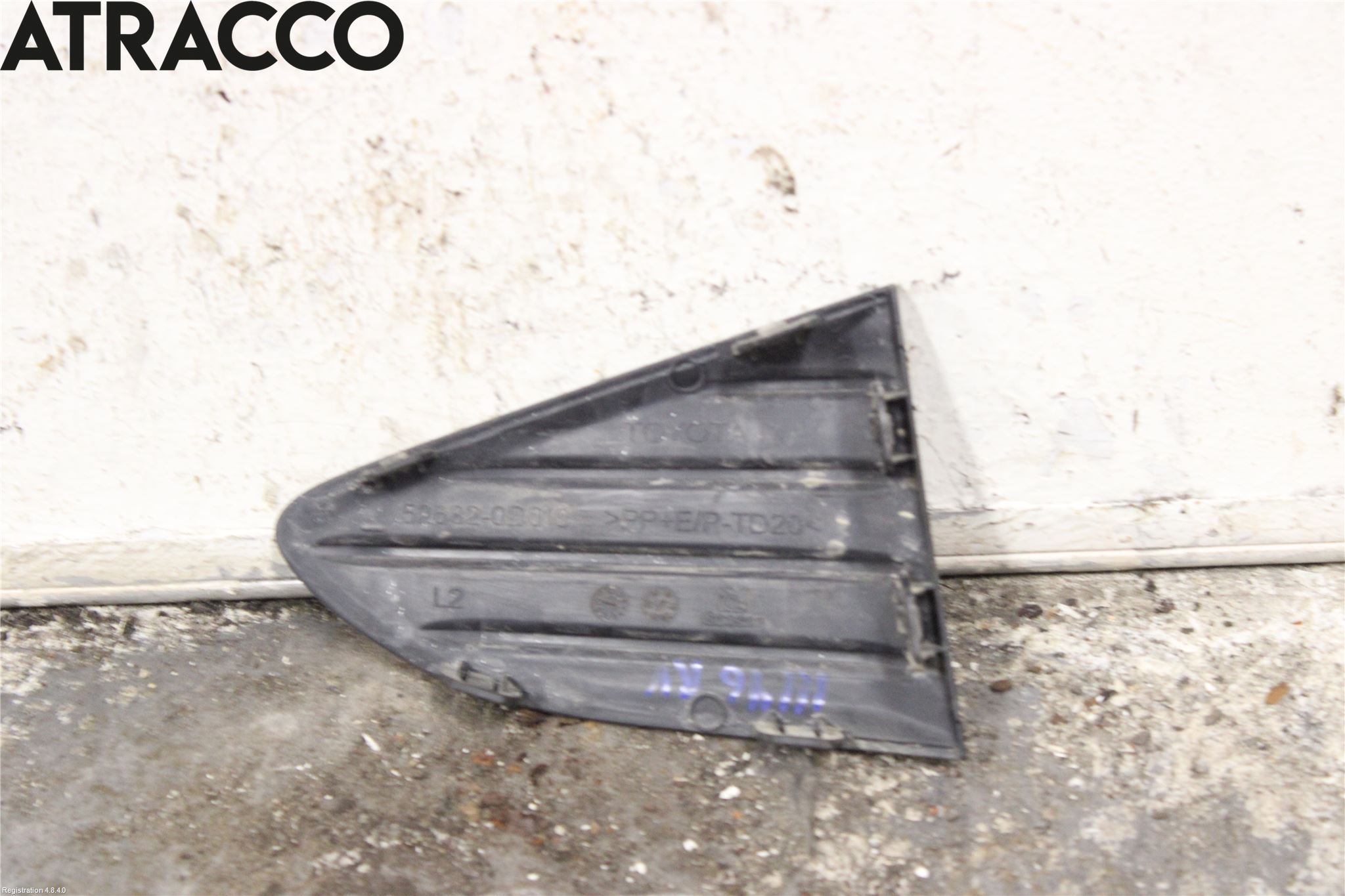 Toyota YARIS XP130 15-20 Støtfanger Bak Hjørne Venstre