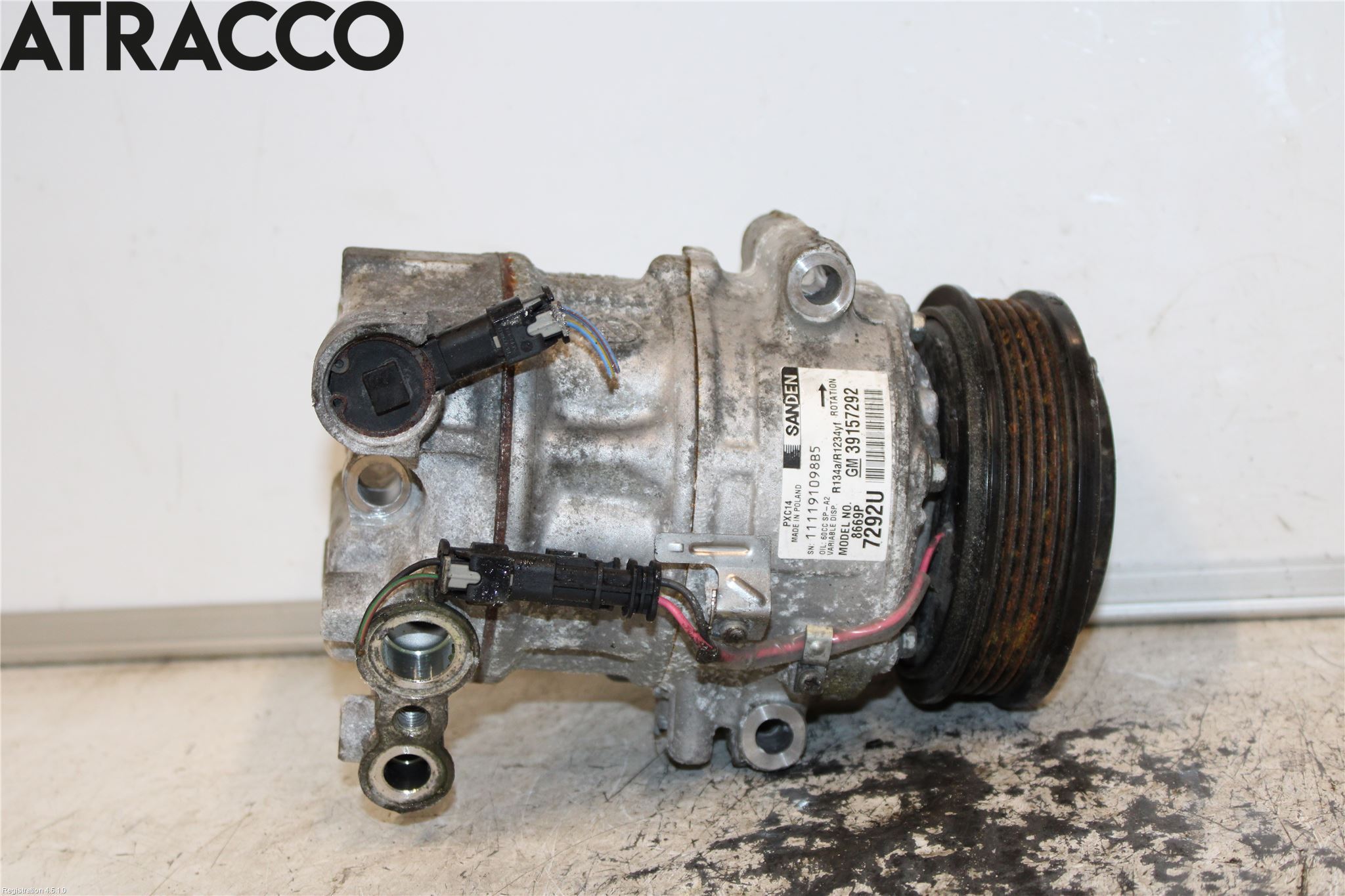 Opel INSIGNIA 17- Varme Ac Kompressor