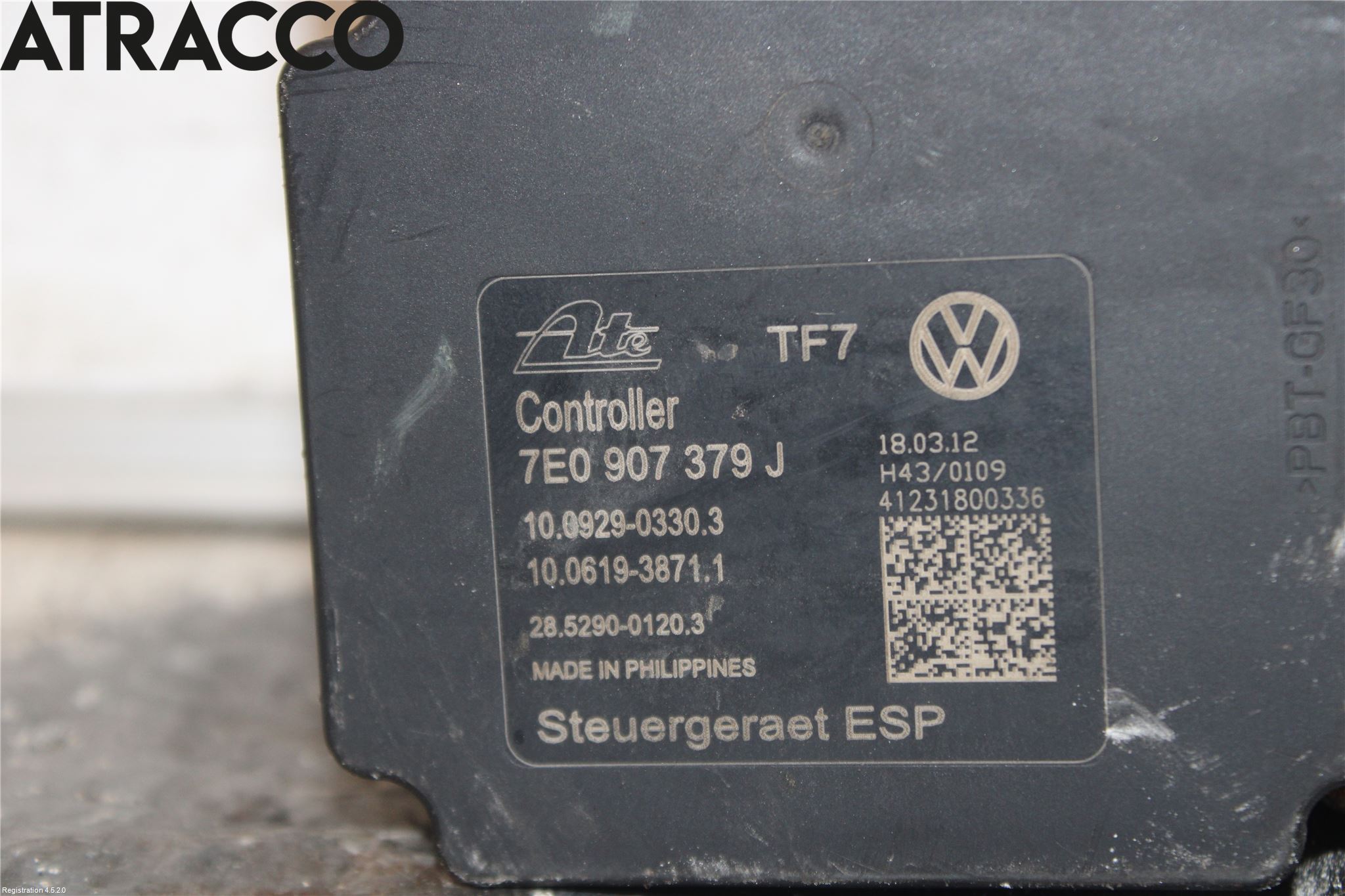 Volkswagen VW TRANSP/CARAVELLE (T5) 04-15 Abs Hydraulikkaggregat