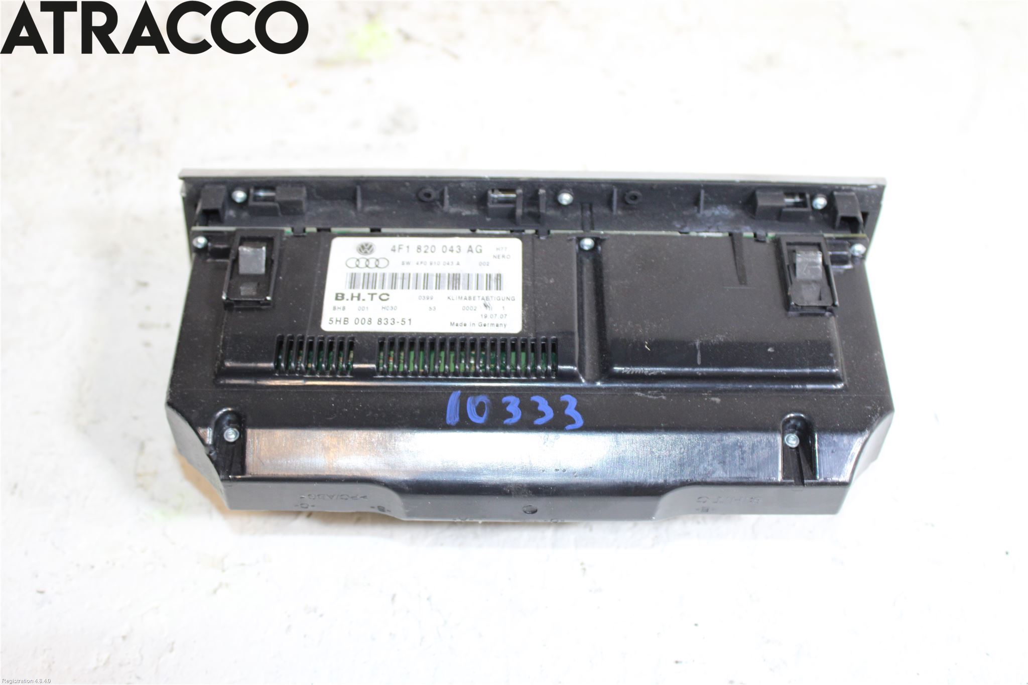 Audi A6/S6     05-11 Varme Ac Betjening-Display