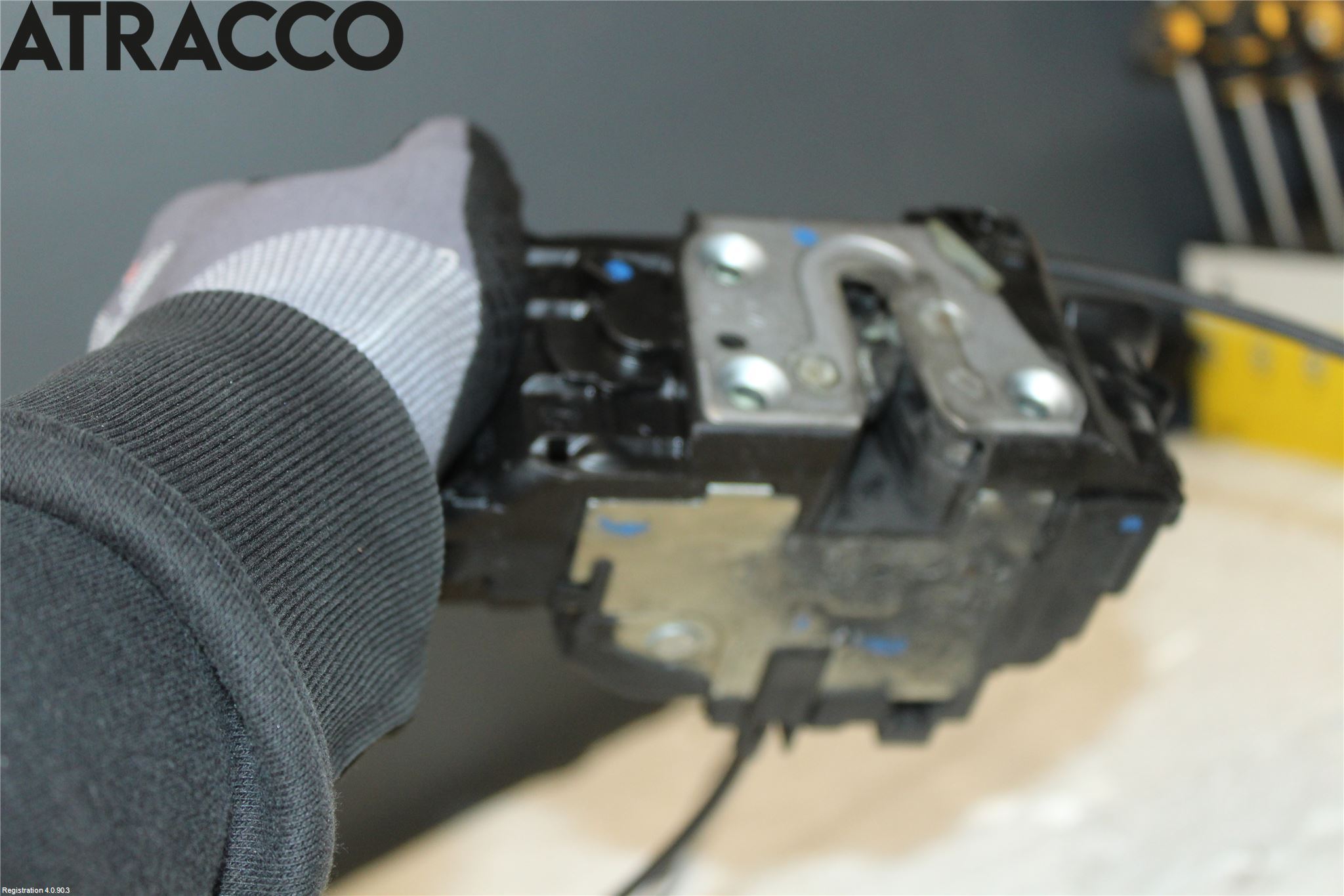 Renault KANGOO II 08-14 Dørlås - Låsekasse