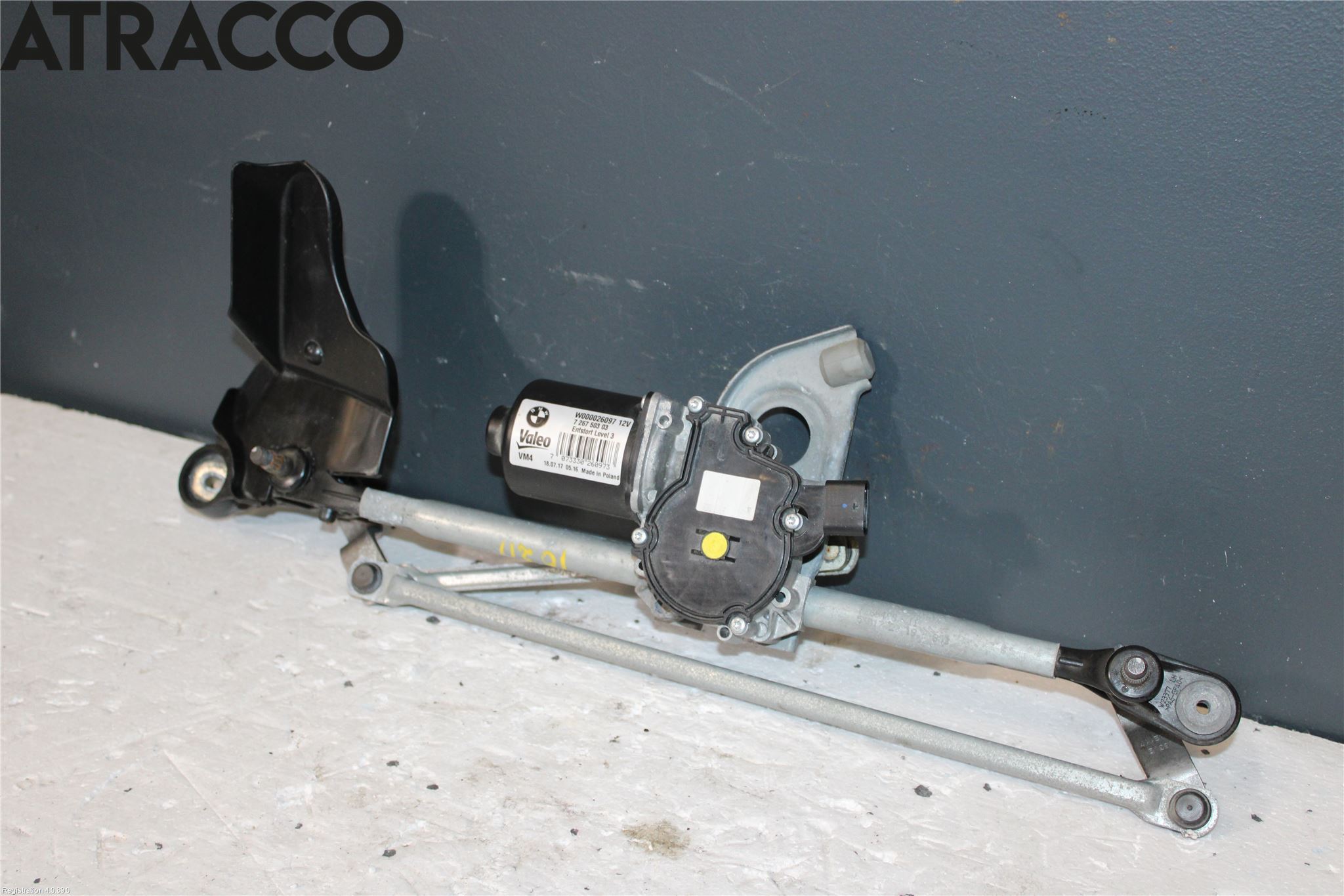 BMW 3 F30/F31/F80 12-19 Viskermotor Frontrute