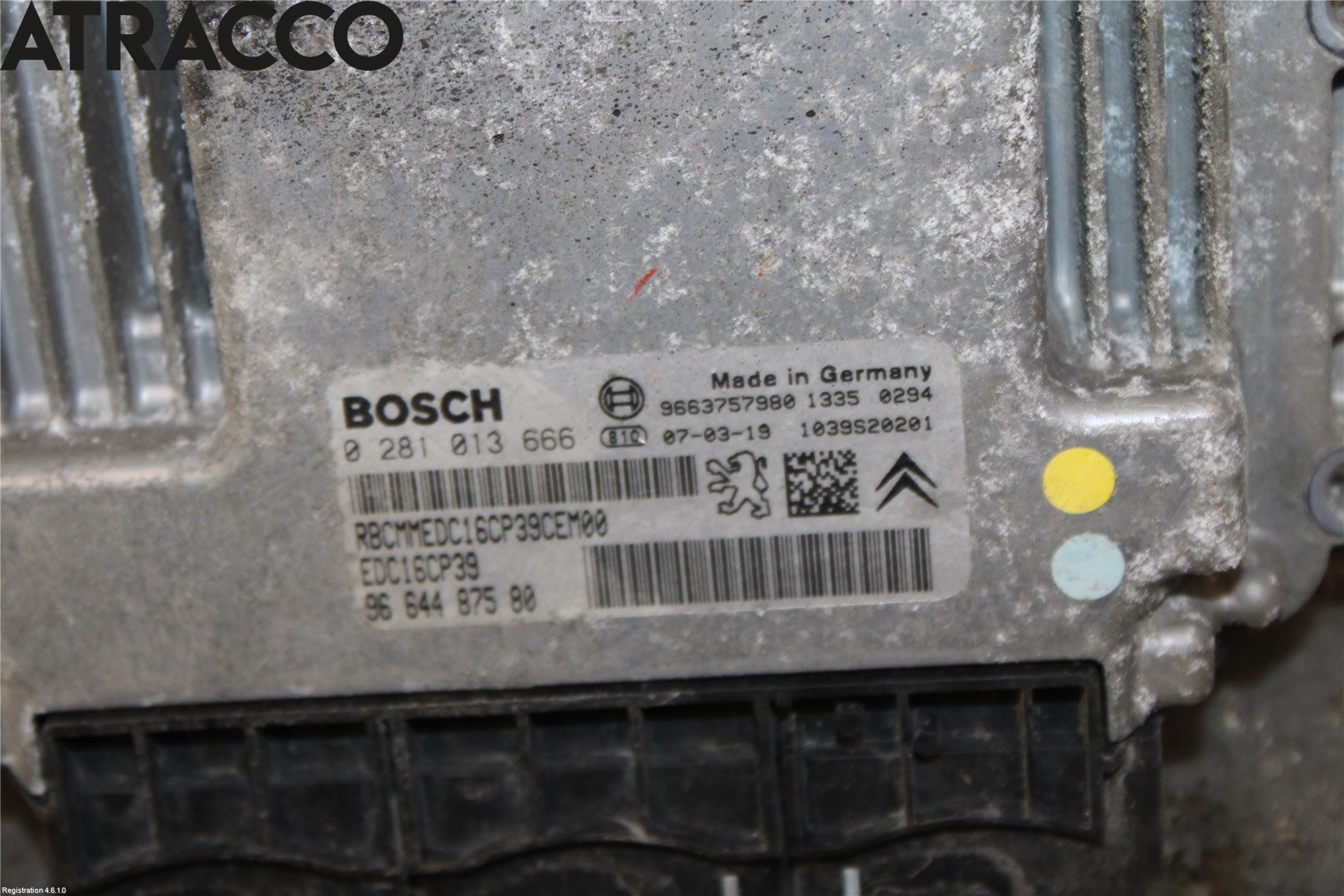 Citroen C-CROSSER Styreenhet Innsprøytning