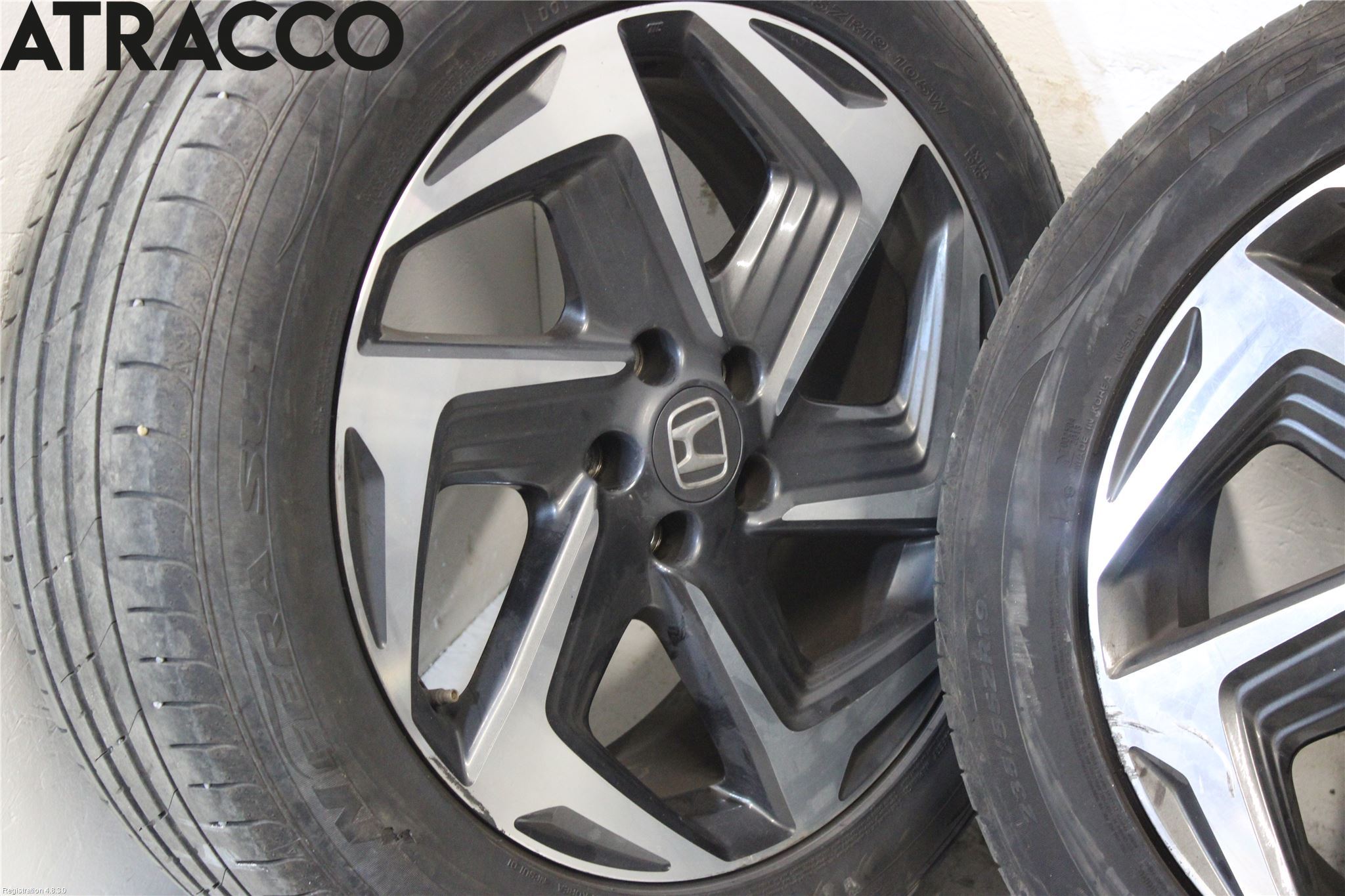 Honda CR-V 19-22 Dekk Sommer På Alu Felg 4Stk