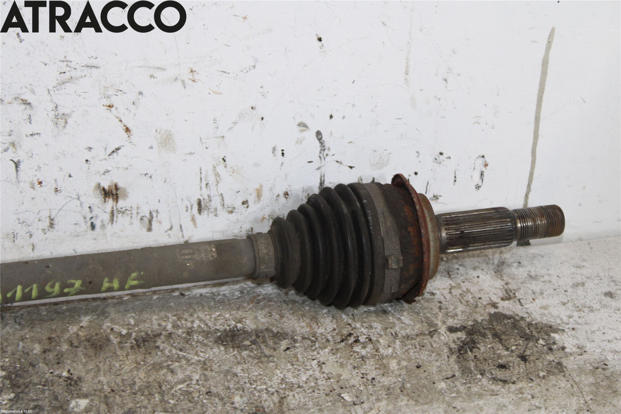 Toyota YARIS XP90 06-11 Drivaksel Foran Kompl Høyre