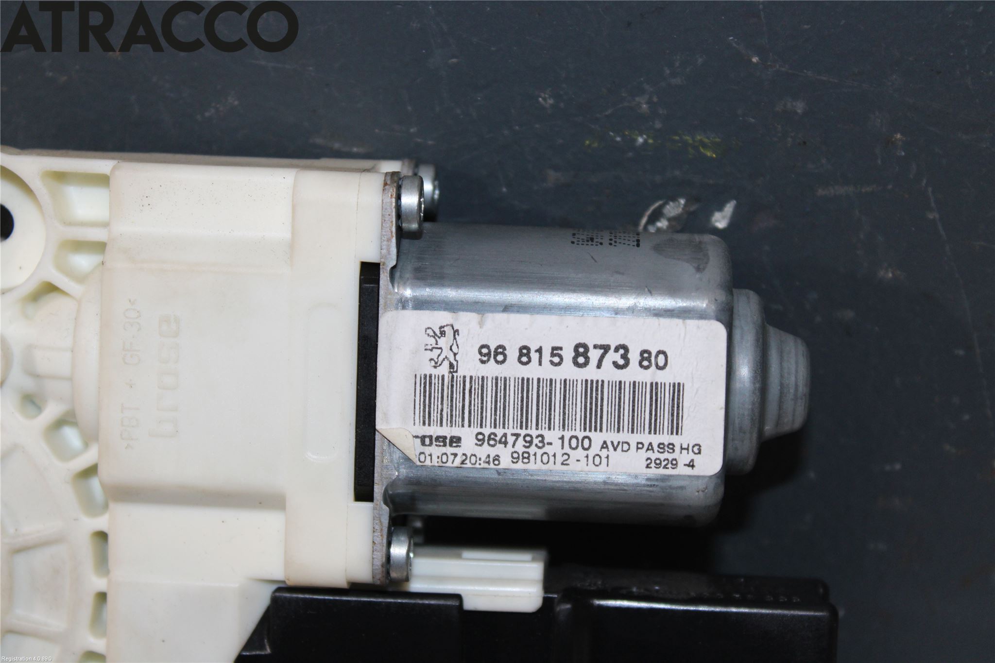 Peugeot 307     05-08 Vindusheismotor