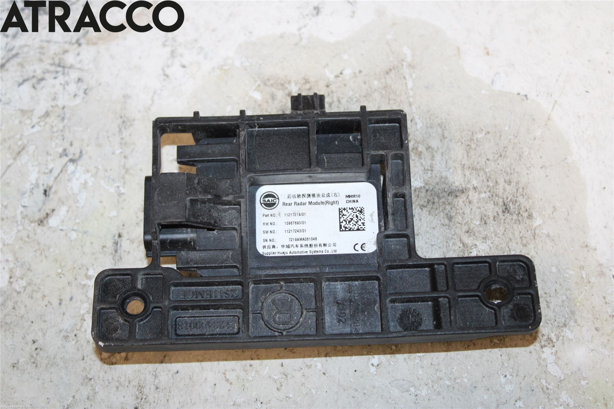 MG ZS EV 20- Sensor Kollisjonsbeskyttelse