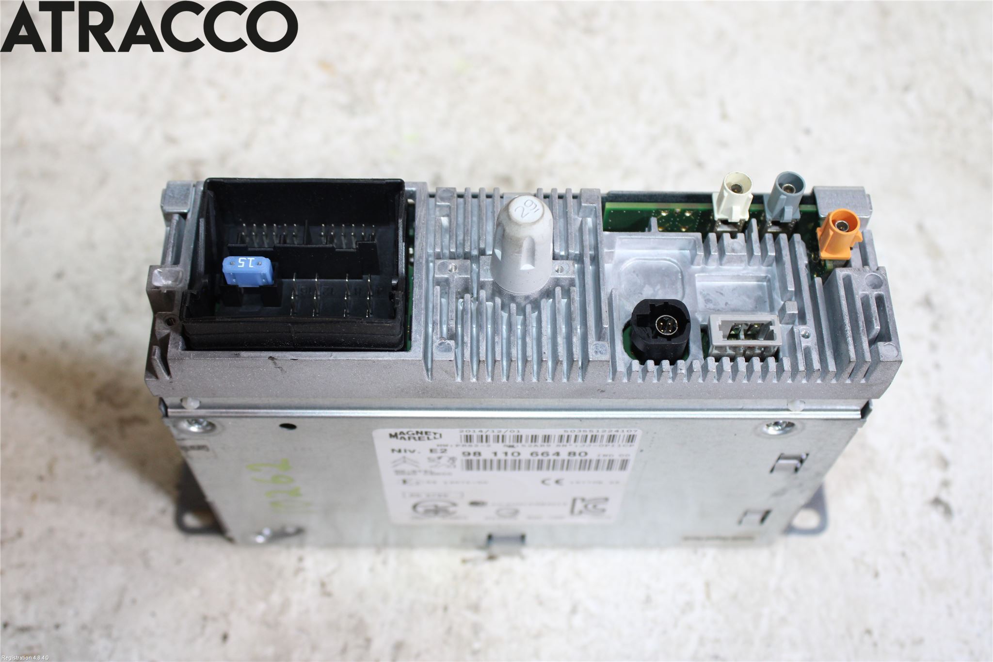 Peugeot 208 12-15 Stereo Radio