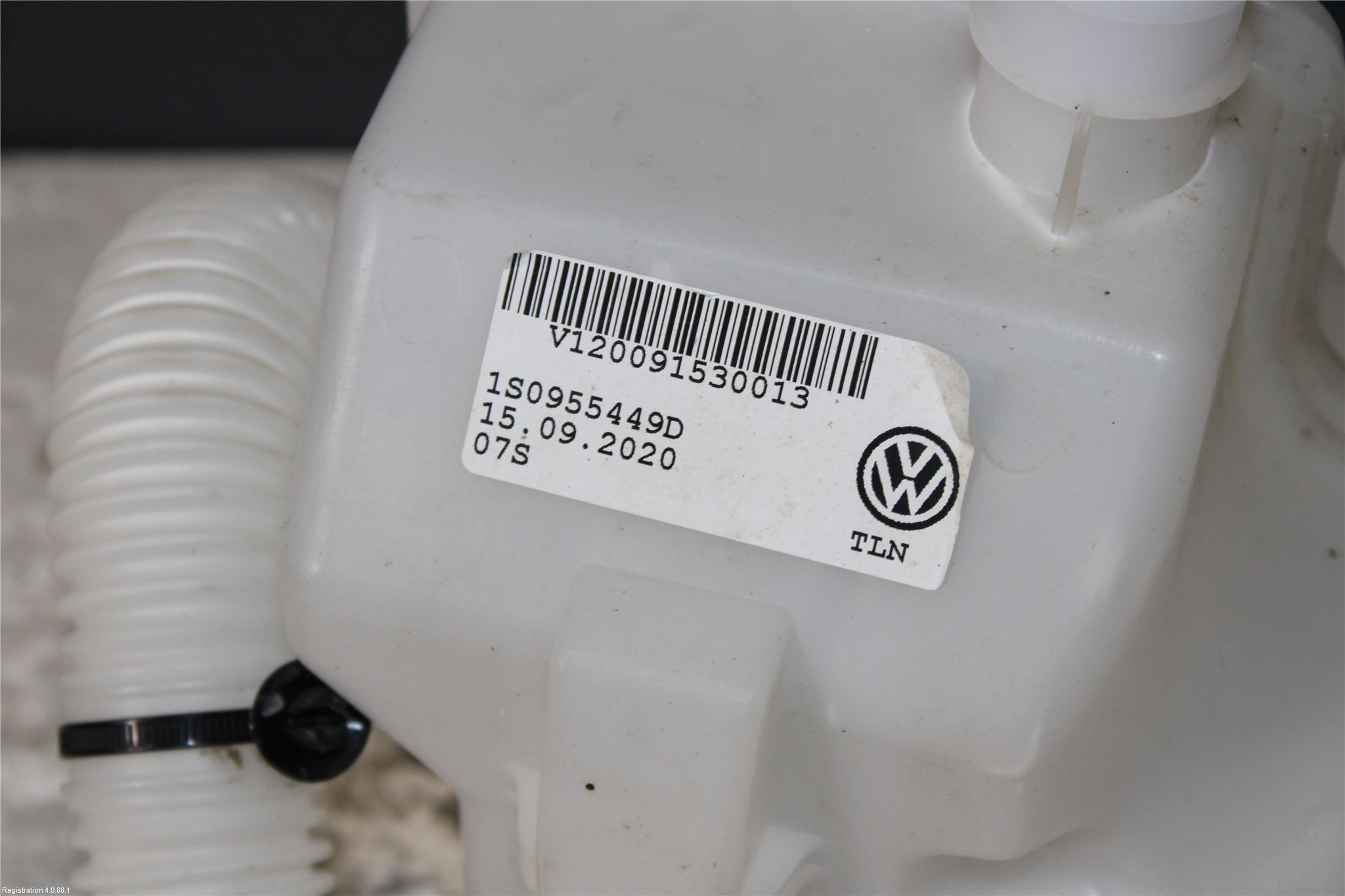 Skoda CITIGO / CITIGO E IV Spylerbeholder Frontrute