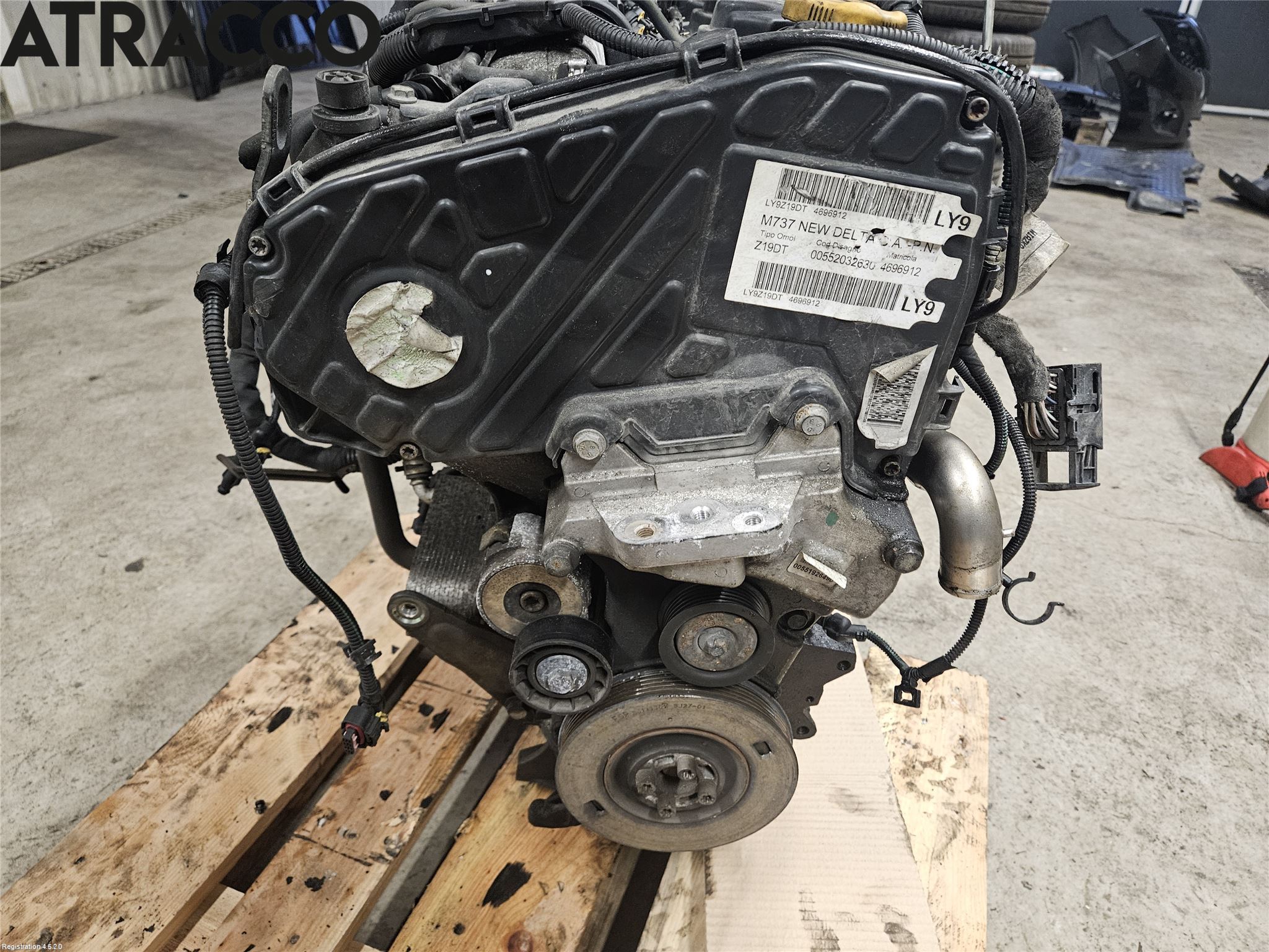 Opel ZAFIRA B 06-14 Motor Diesel