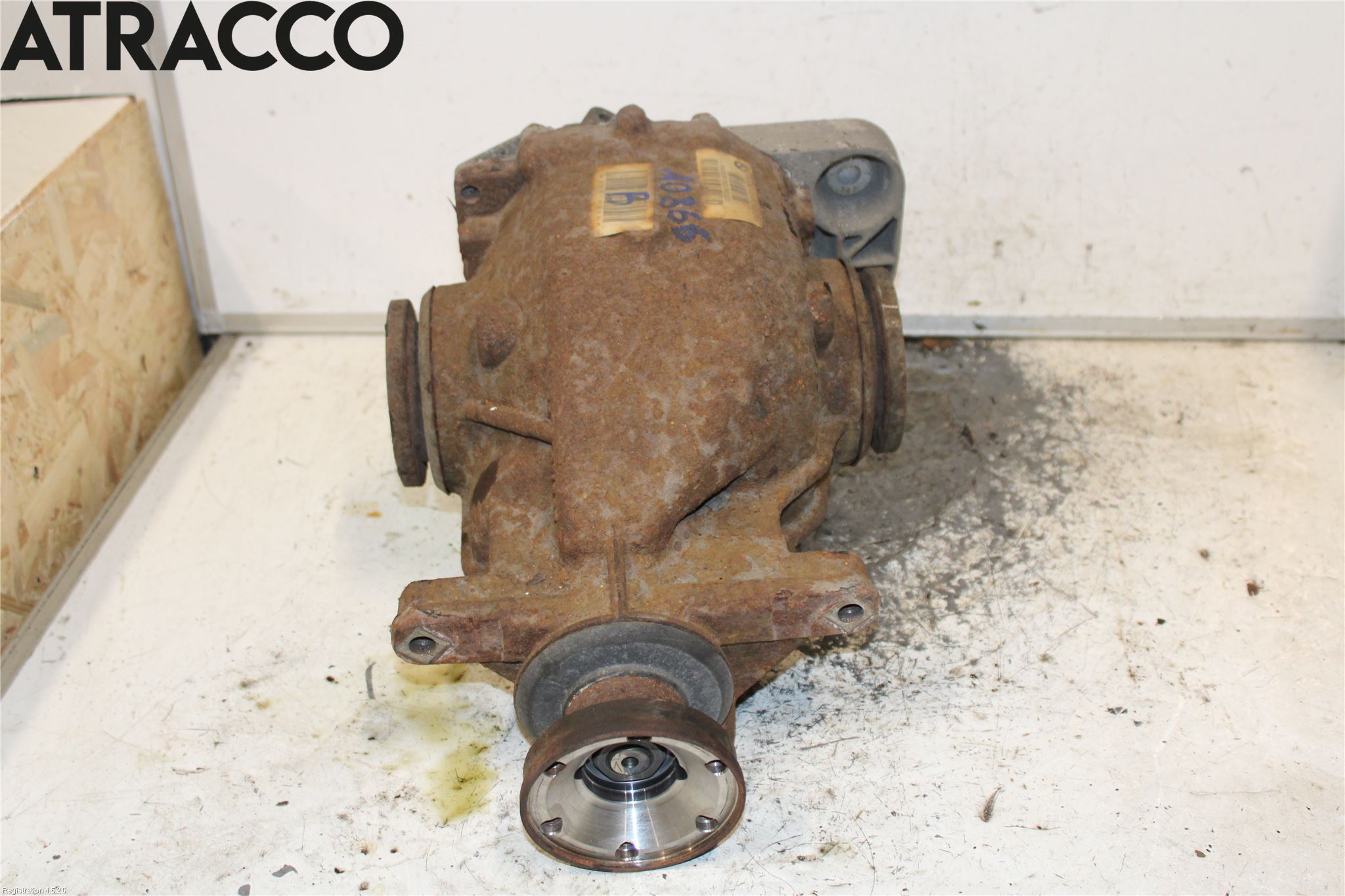 BMW 5 E60/61 Sed/Tou 02-10 Bakaksel Kardang Bak -Diff