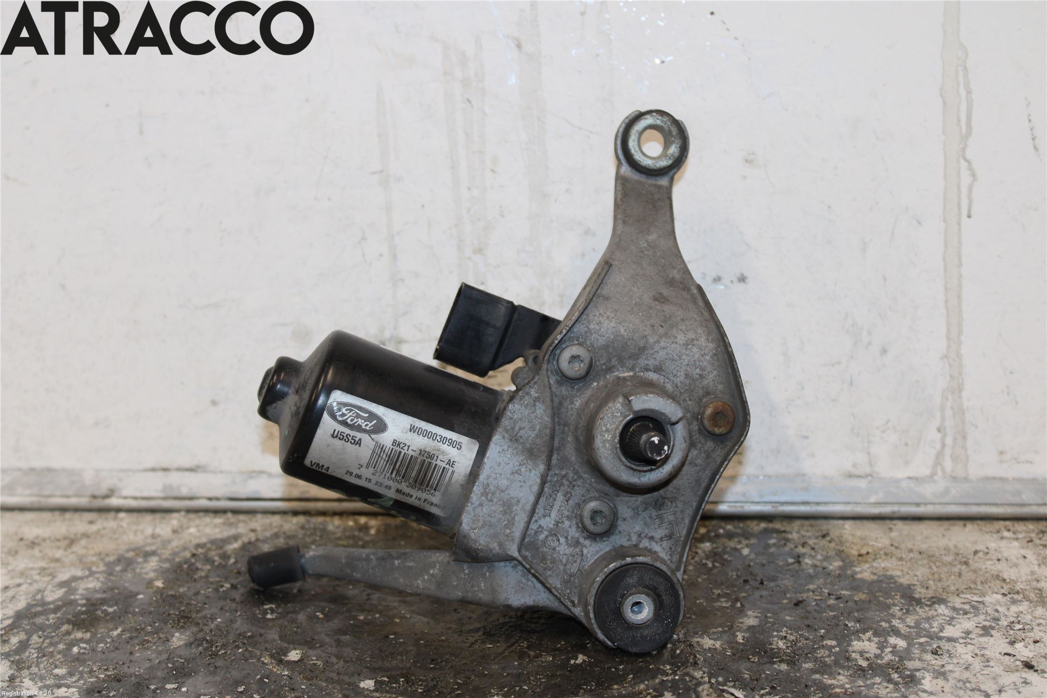 Ford TRANSIT/TOURNEO CUSTOM 13-24 Viskermotor Frontrute