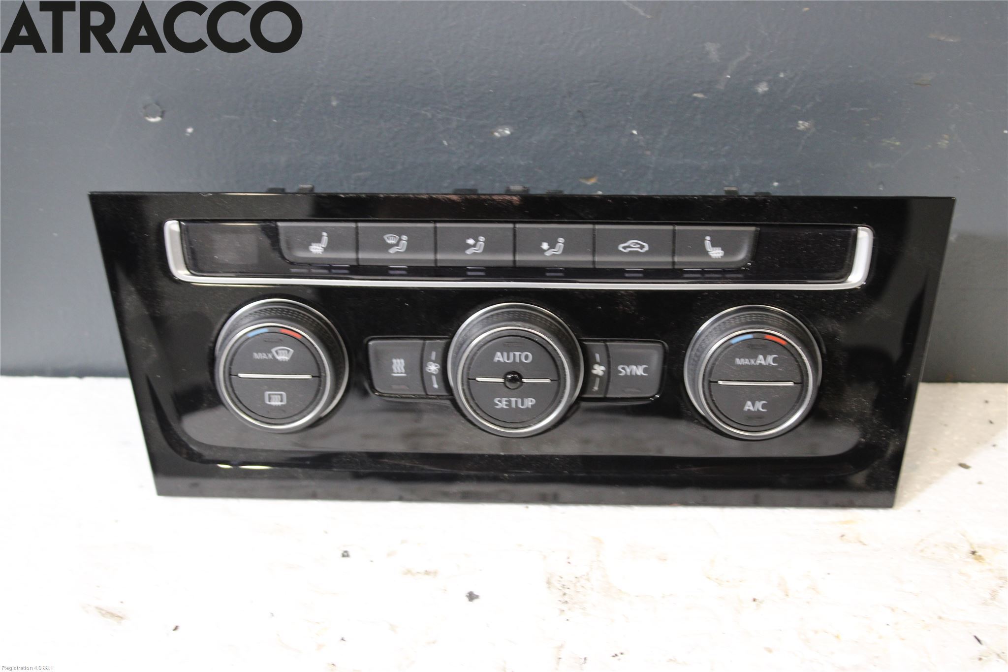 Volkswagen VW GOLF / E-GOLF VII 13-20 Varme Ac Betjening-Display