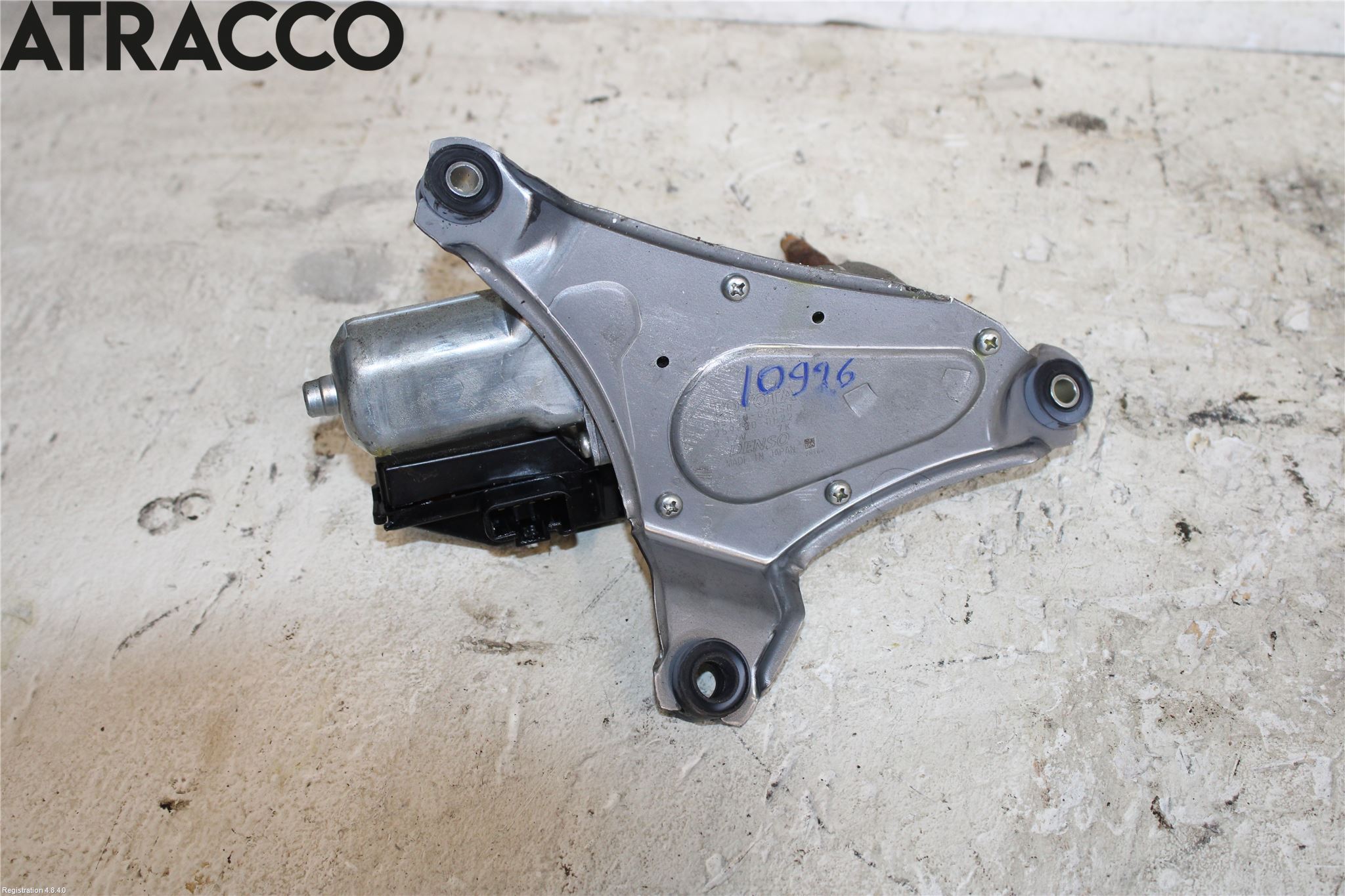 Toyota AURIS 07-09 Viskermotor Bakluke