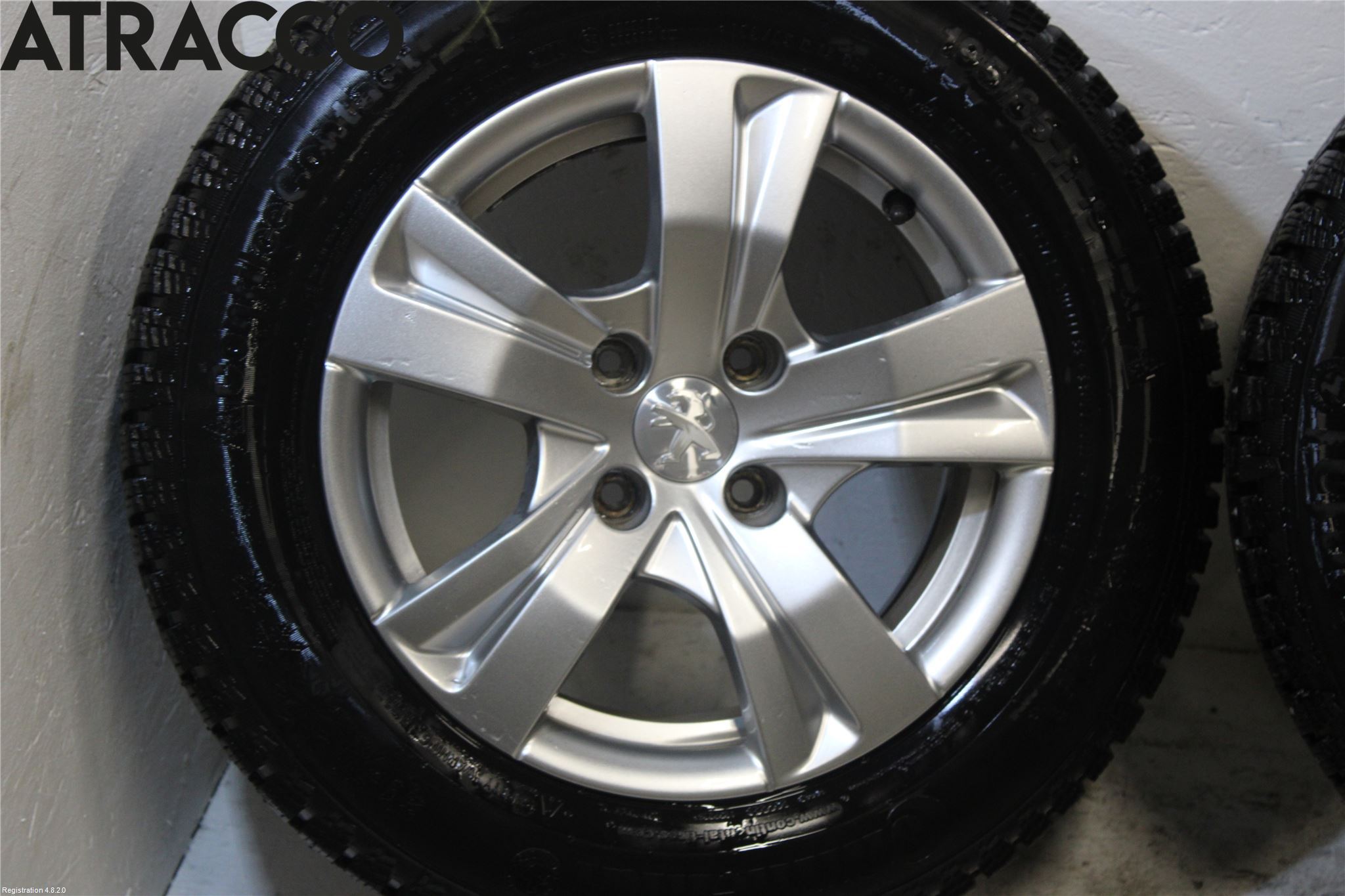 Peugeot 2008 13-20 Dekk Vinter På Alu Felg 4Stk