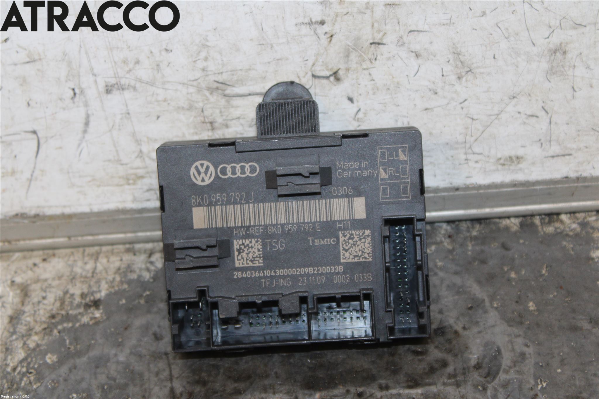 Audi A4/S4 08-11 Styreenhet Dør