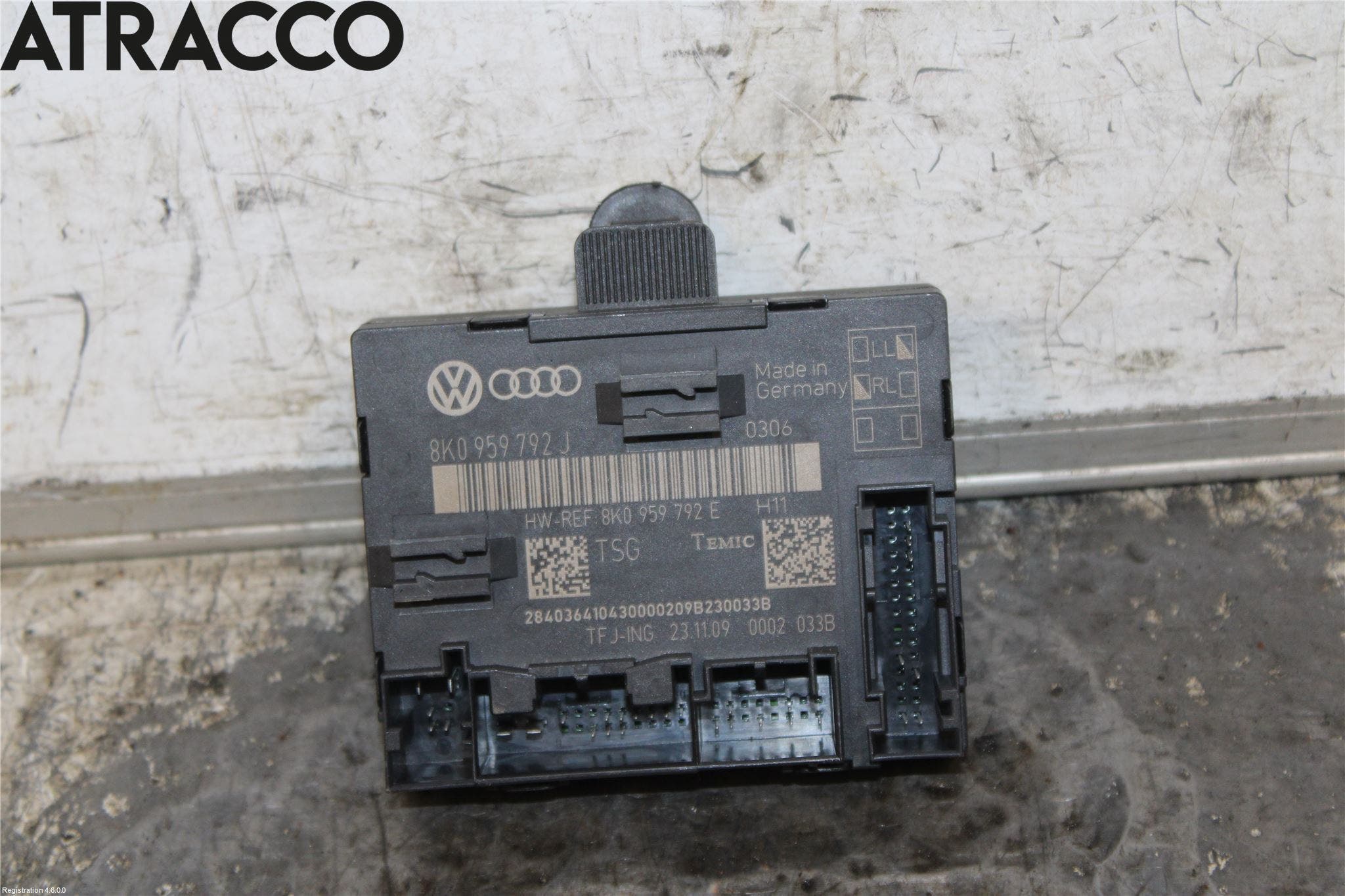 Audi A4/S4 08-11 Styreenhet Dør