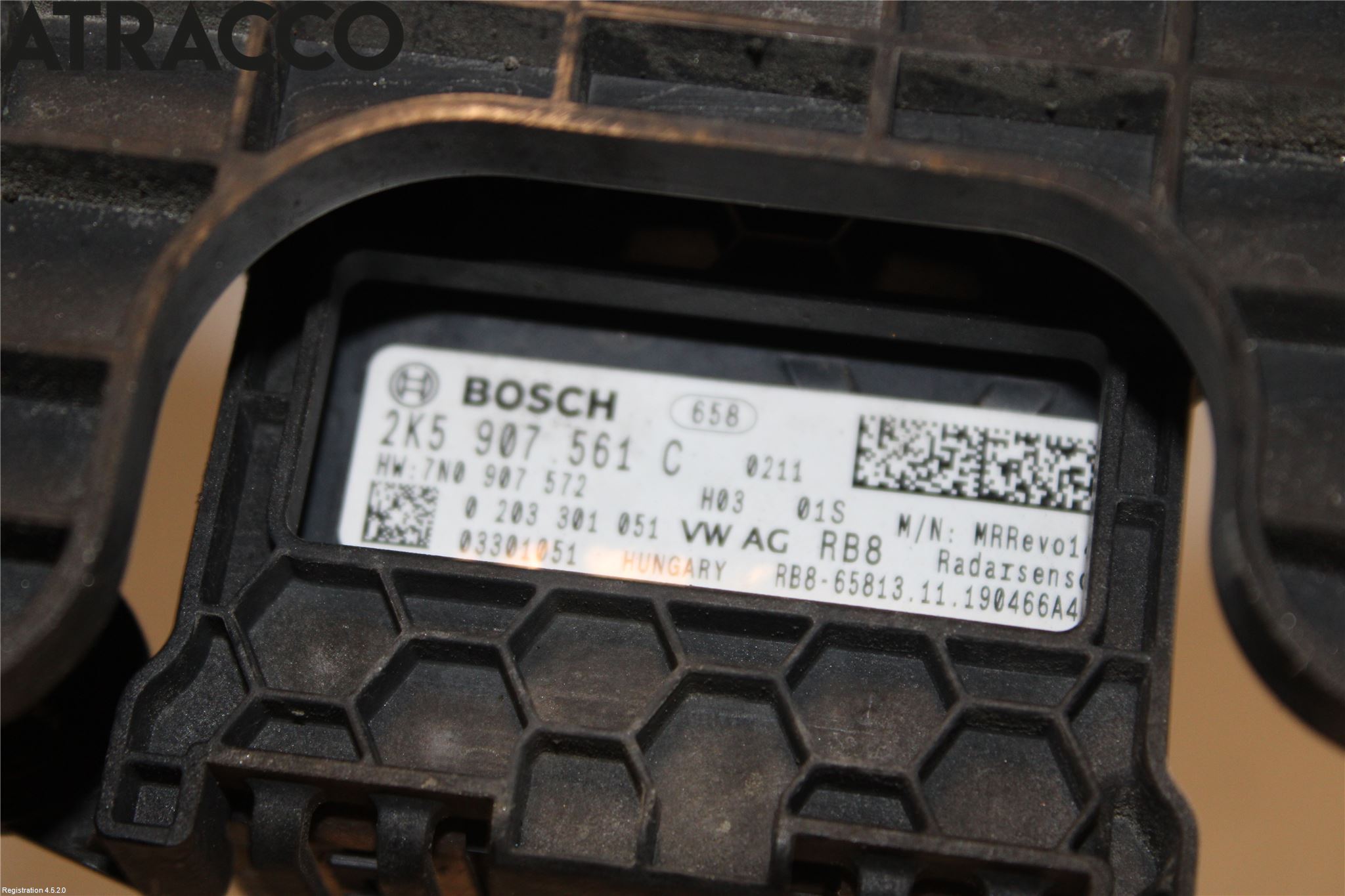 Volkswagen VW CADDY 16-20 Sensor Kollisjonsbeskyttelse