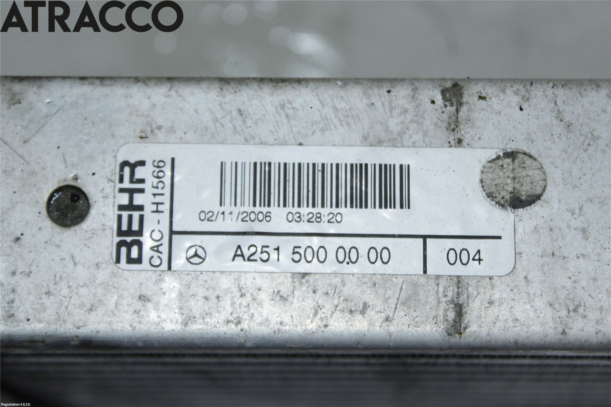 Mercedes-Benz MB GL-KLASS (X164) 06-12 Intercooler Radiator