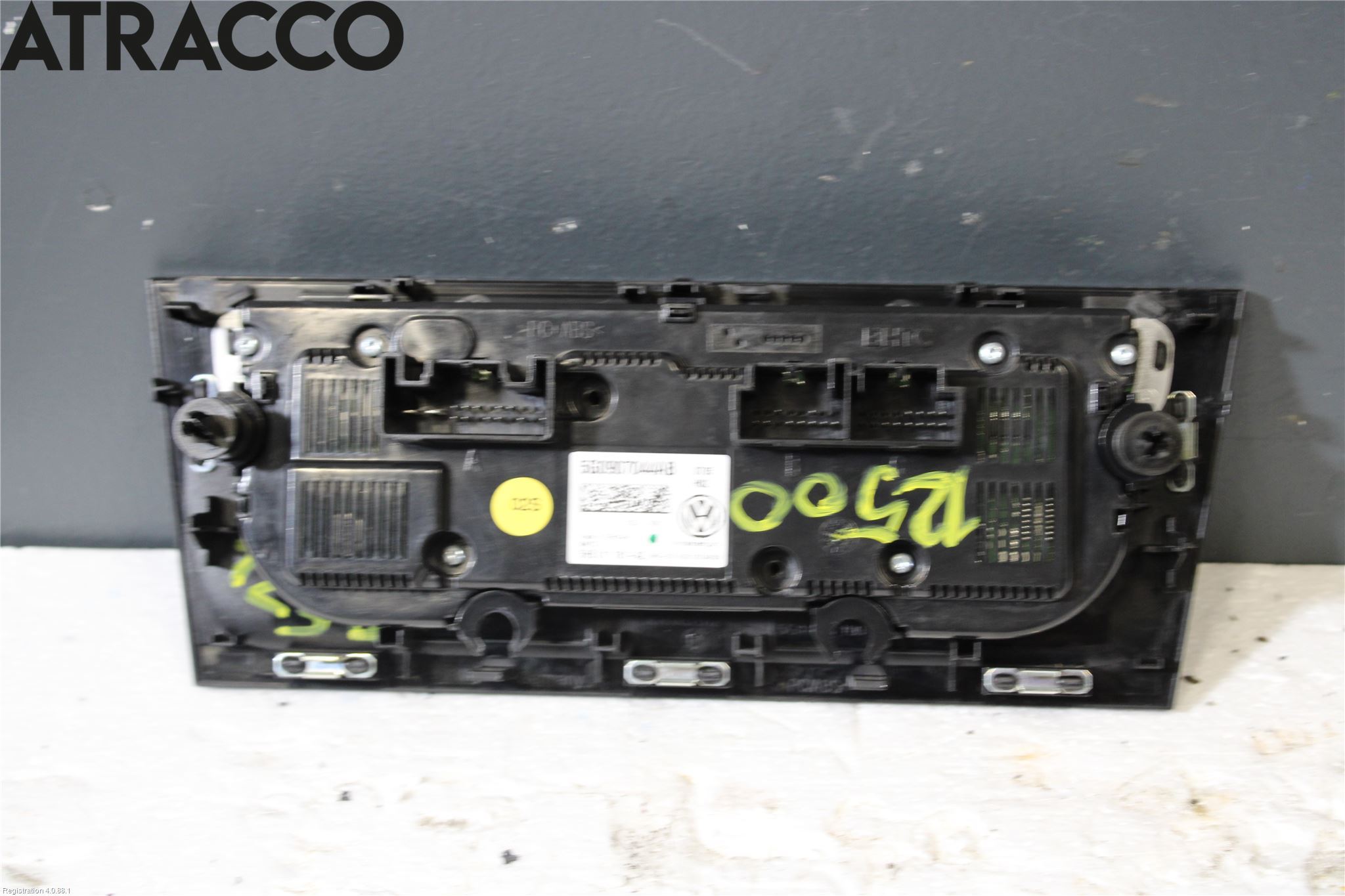 Volkswagen VW GOLF / E-GOLF VII 13-20 Varme Ac Betjening-Display