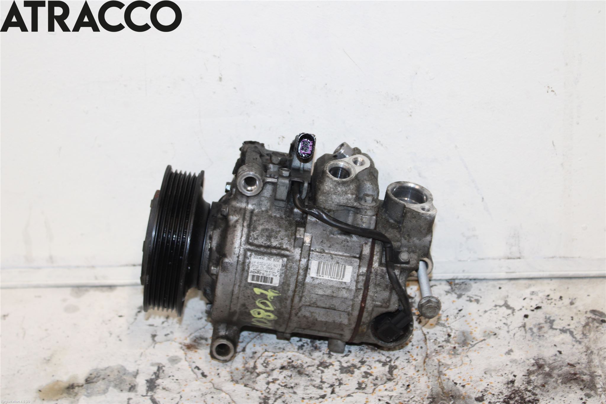 Audi A8/S8 4H 10-17 Varme Ac Kompressor