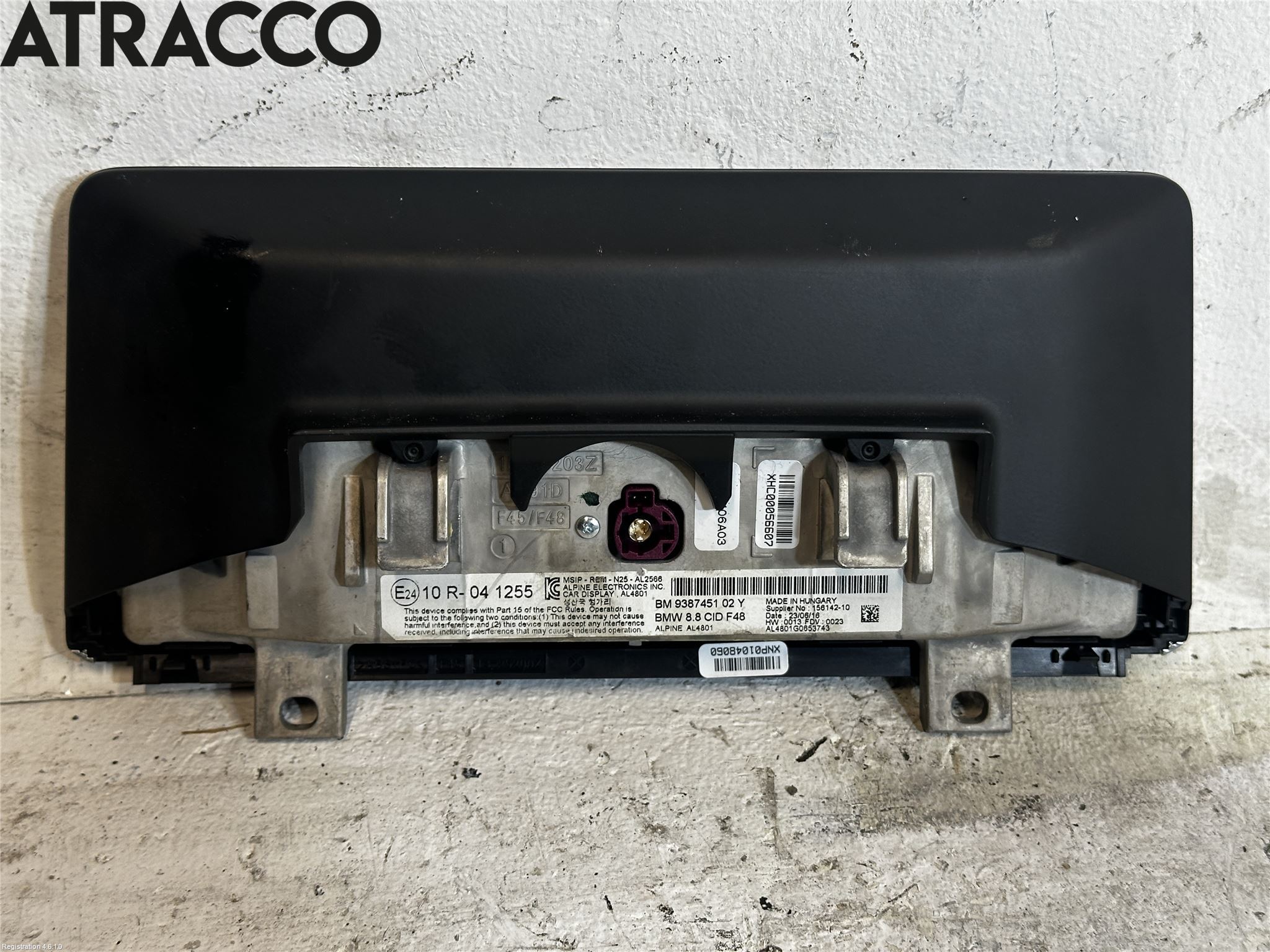 BMW X1 E84 10-15 Multifunktionsdisplay