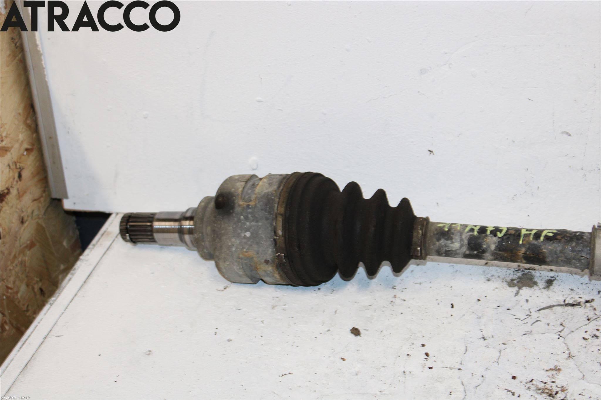 Toyota COROLLA VERSO 04-07 Drivaksel Foran Kompl Høyre