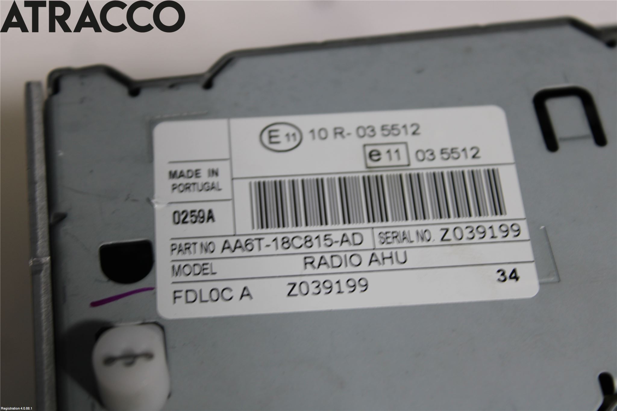 Ford FIESTA 09-12 Stereo Radio