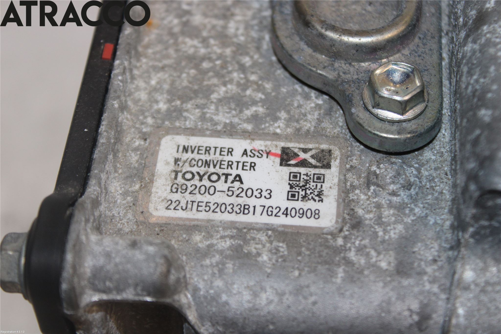 Toyota YARIS XP130 15-20 Inverter Hybrid