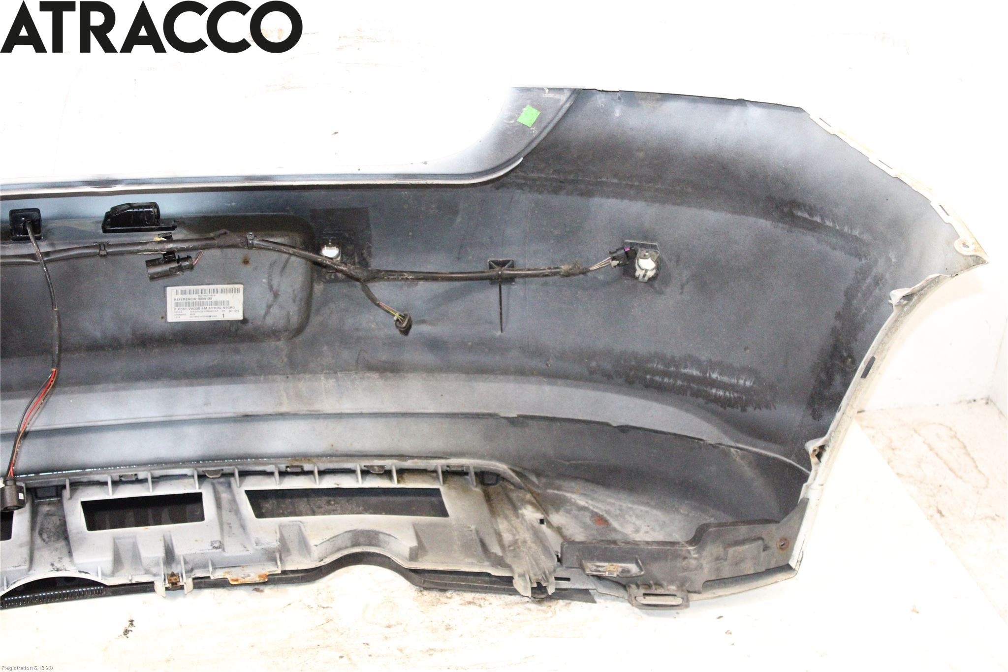 Volkswagen VW POLO 10-17 Støtfanger Bak