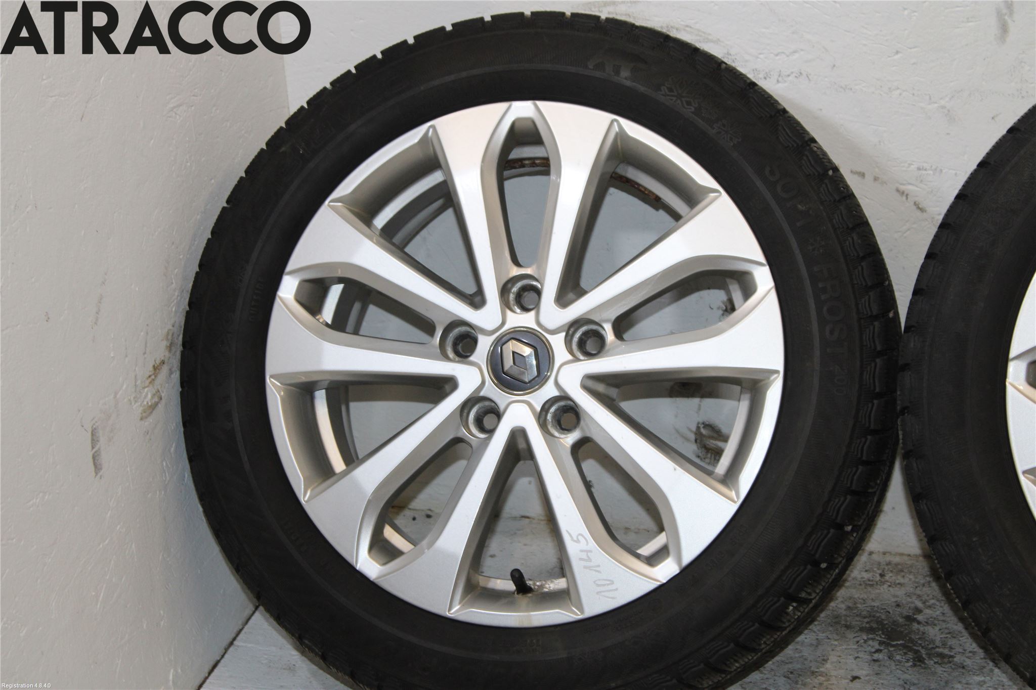 Renault ZOE/E-TECH 13- Dekk Vinter På Alu Felg 4Stk