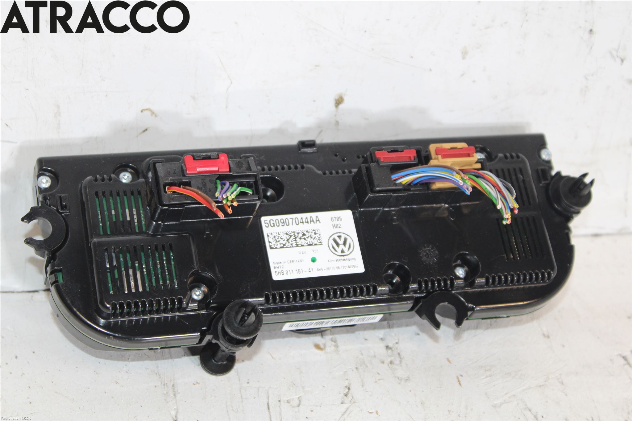 Volkswagen VW GOLF / E-GOLF VII 13-20 Varme Ac Betjening-Display