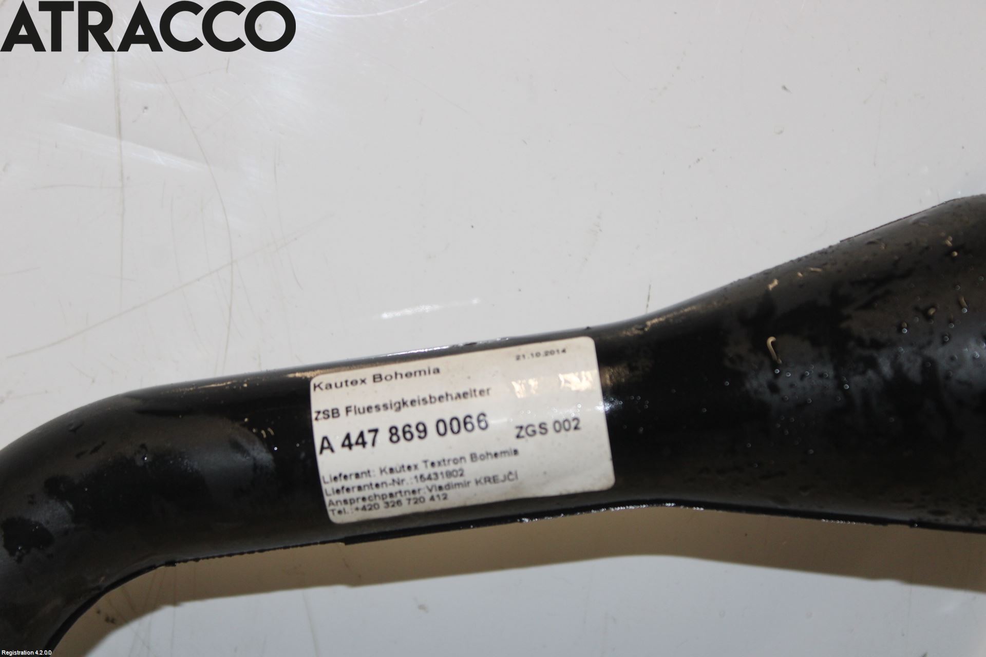 Mercedes-Benz MB VITO/V-KLASS (W640,W447,W448) 14- Spylerbeholder Frontrute
