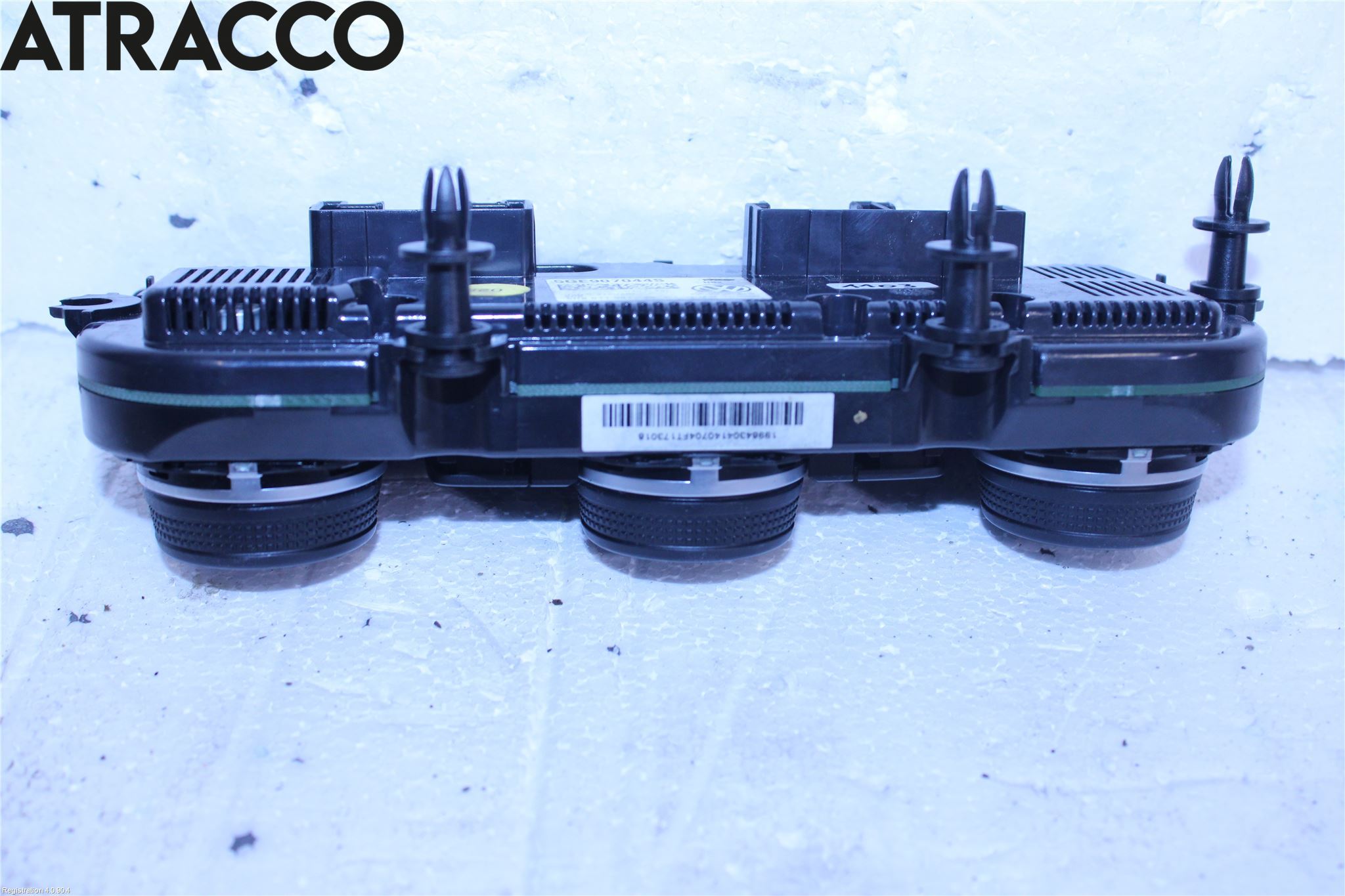 Volkswagen VW GOLF / E-GOLF VII 13-20 Varmeapparat Panel(Regulering)