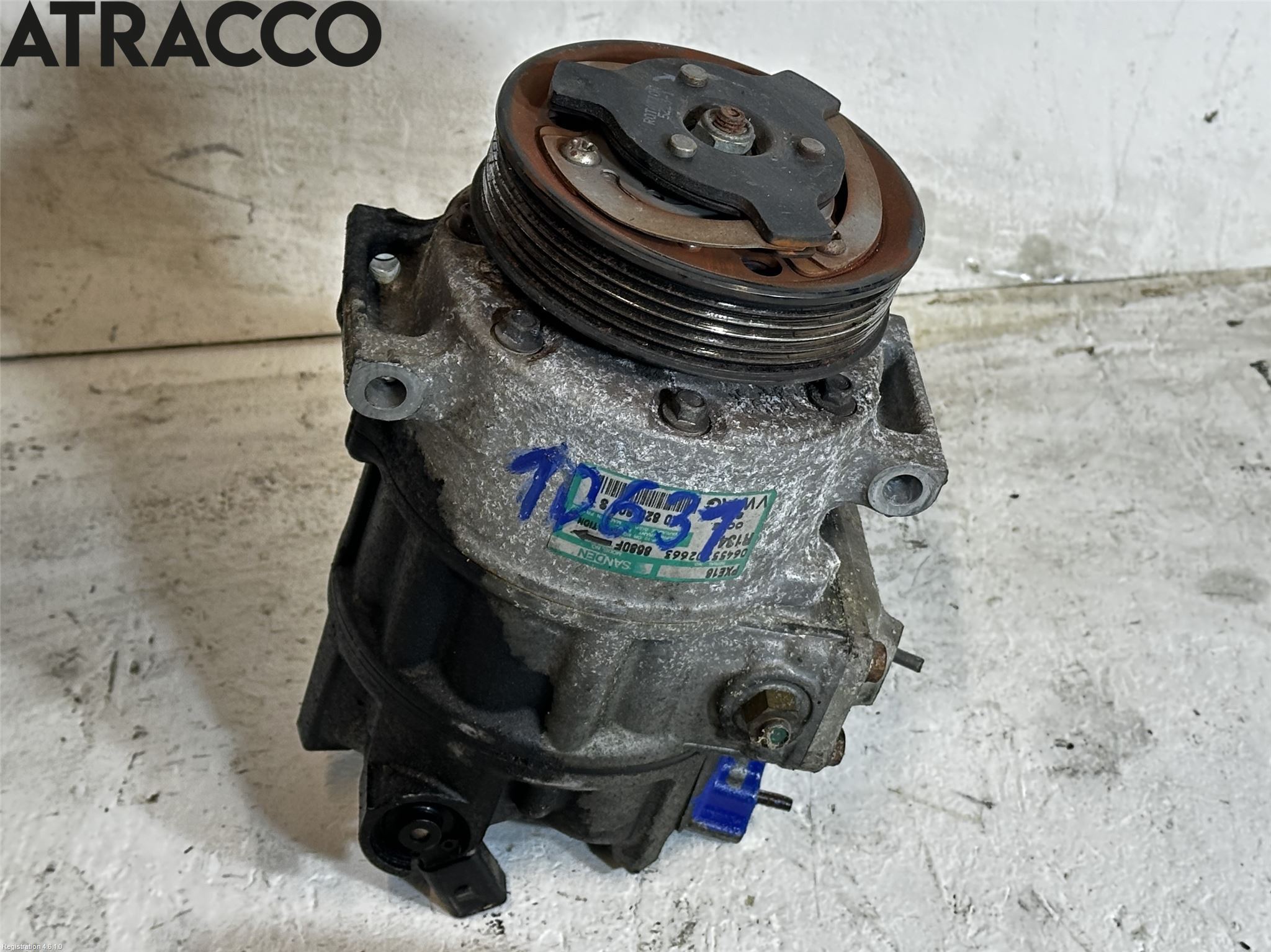 Volkswagen VW PASSAT 05-11 Varme Ac Kompressor