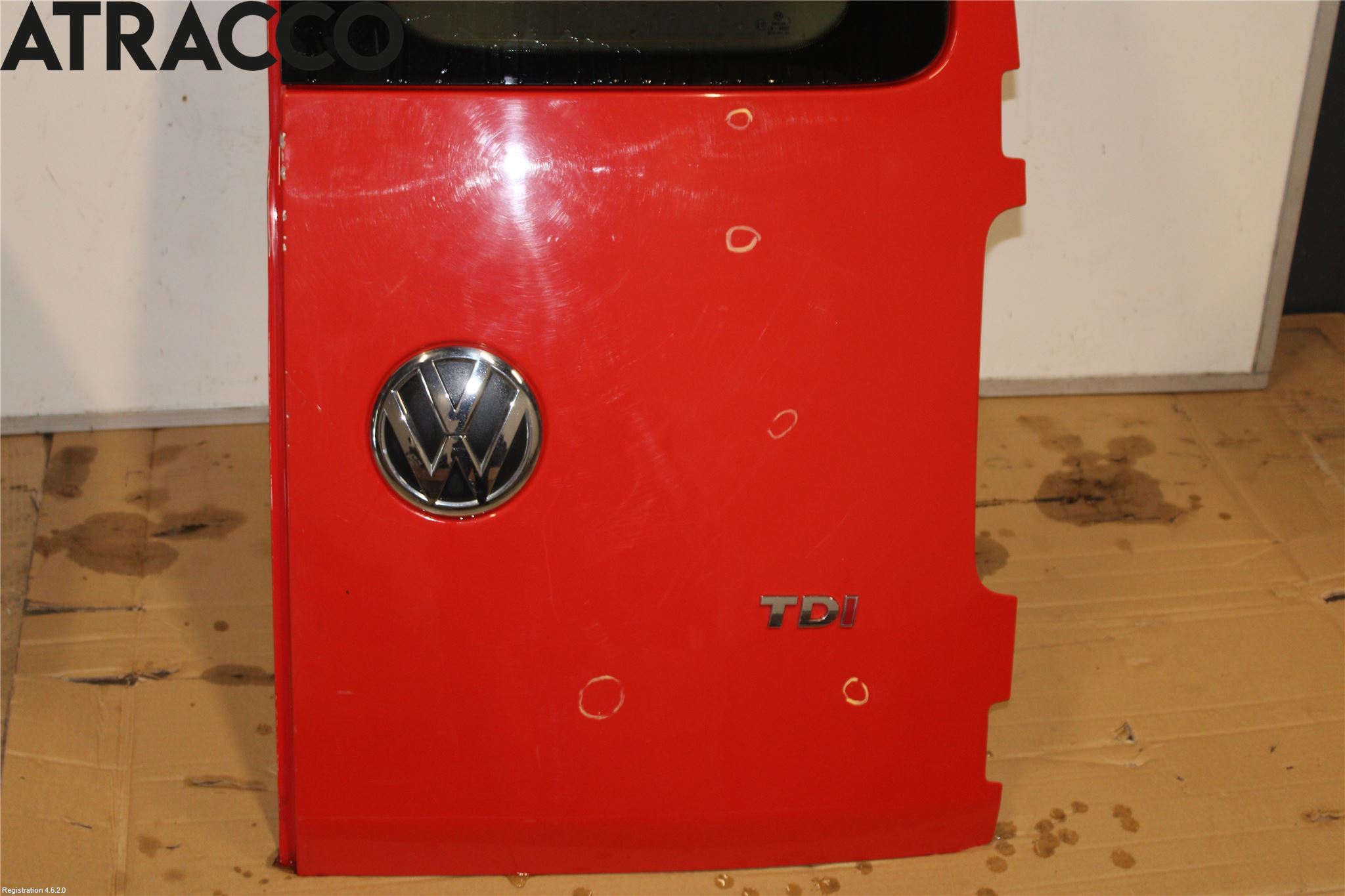 Volkswagen VW CADDY 11-15 Dør Bak Van - Vare Høyre